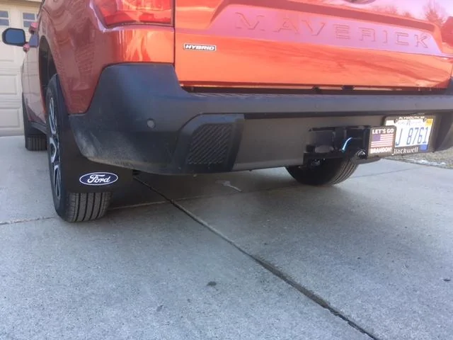 Ford Maverick Ford Mudflaps in  wintery area with heavily salted roads? IMG_1603 (2)