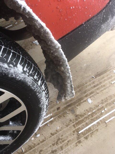 Ford Maverick Ford Mudflaps in  wintery area with heavily salted roads? IMG_1608.JPG
