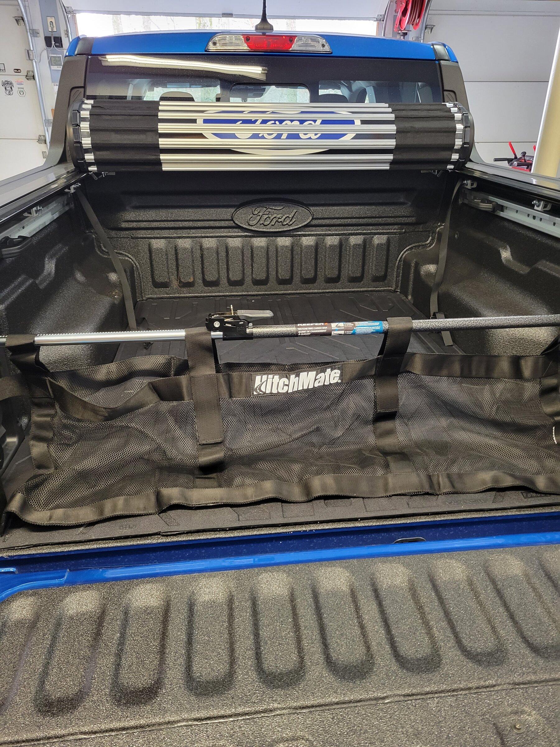 Ford Maverick Adjustable ratcheting bar installed 20220125_130210