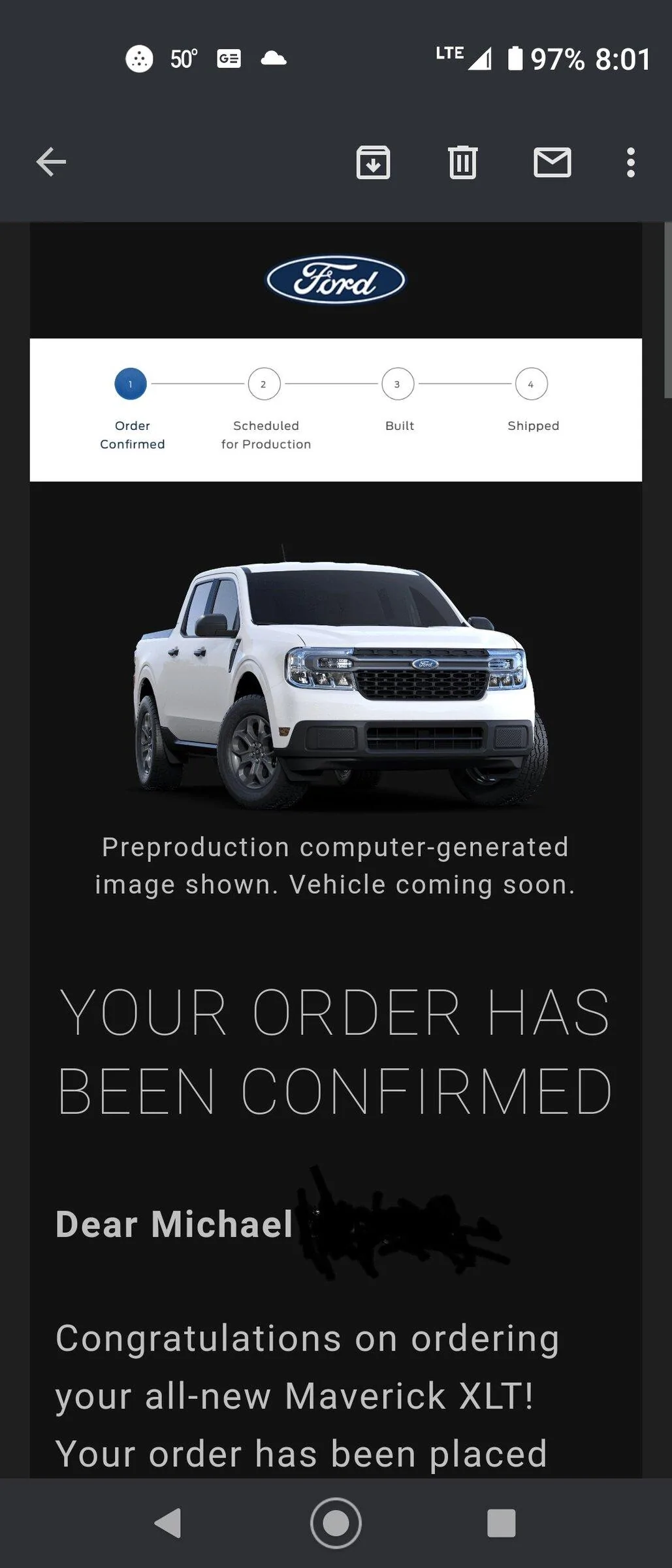 Ford Maverick 📊 Maverick Order Tracking List & Stats [Enter Yours!] 1643205839746