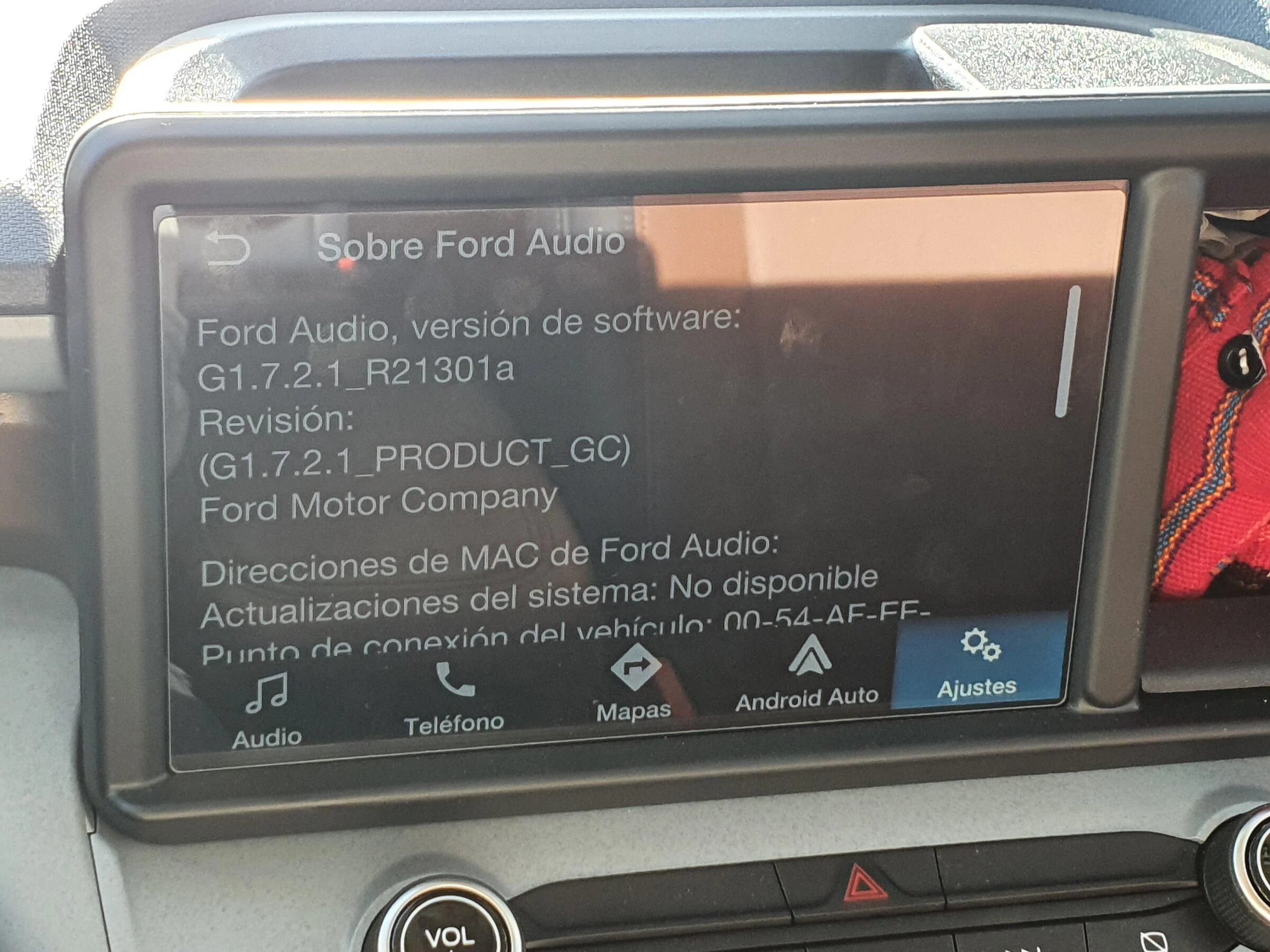 Ford Maverick Seems an OTA update arrived yesterday? 20220126_090713