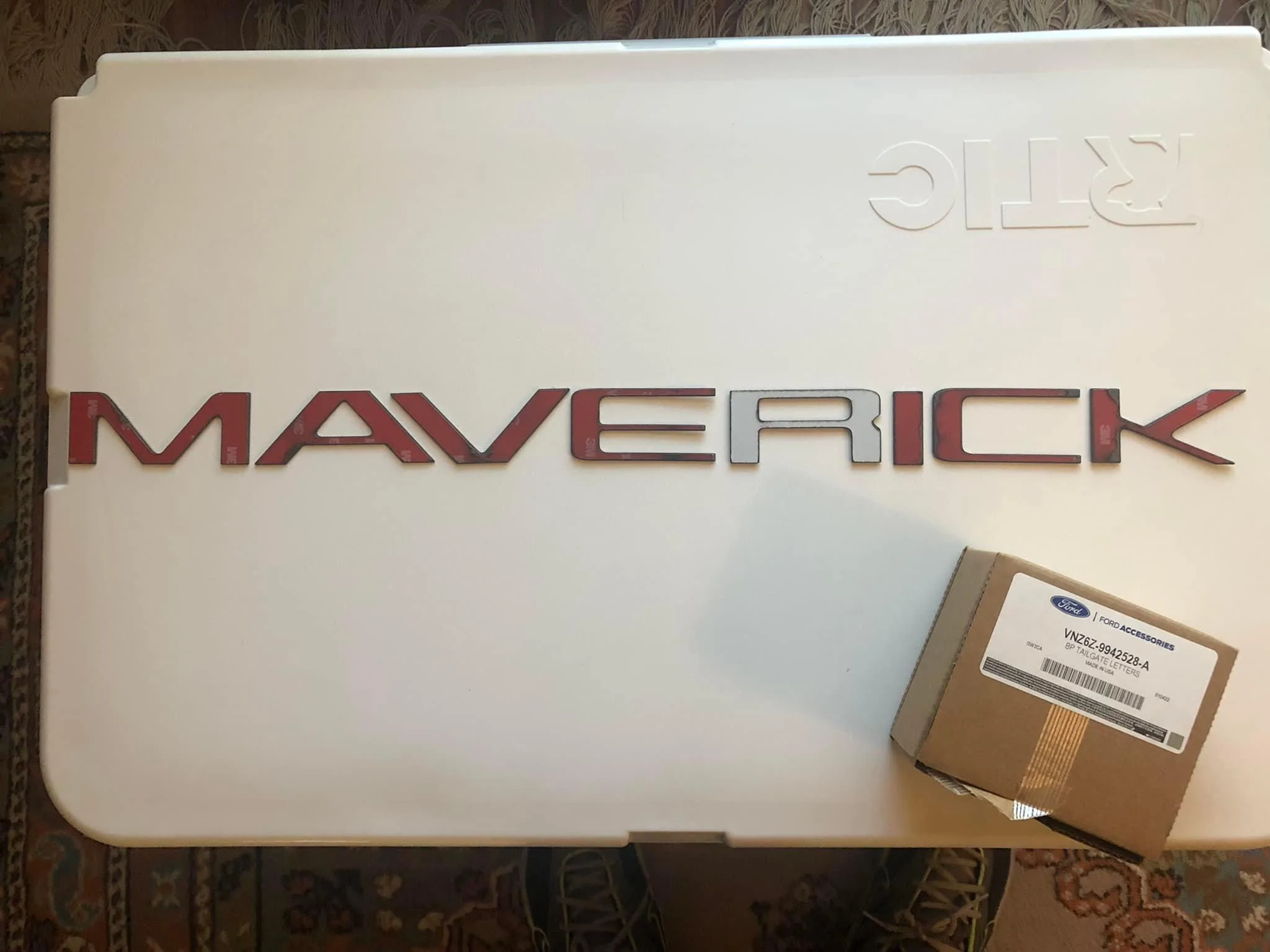 Ford Maverick Alto Blue w/ Lund Aeroskin? Letter2