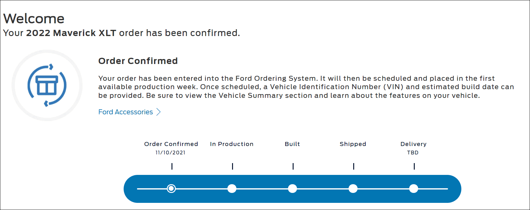 Ford Maverick Scheduled for Production but order status only shows order confirmed? ford2.PNG