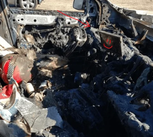 Ford Maverick BURNED MAVERICK 1643305086413
