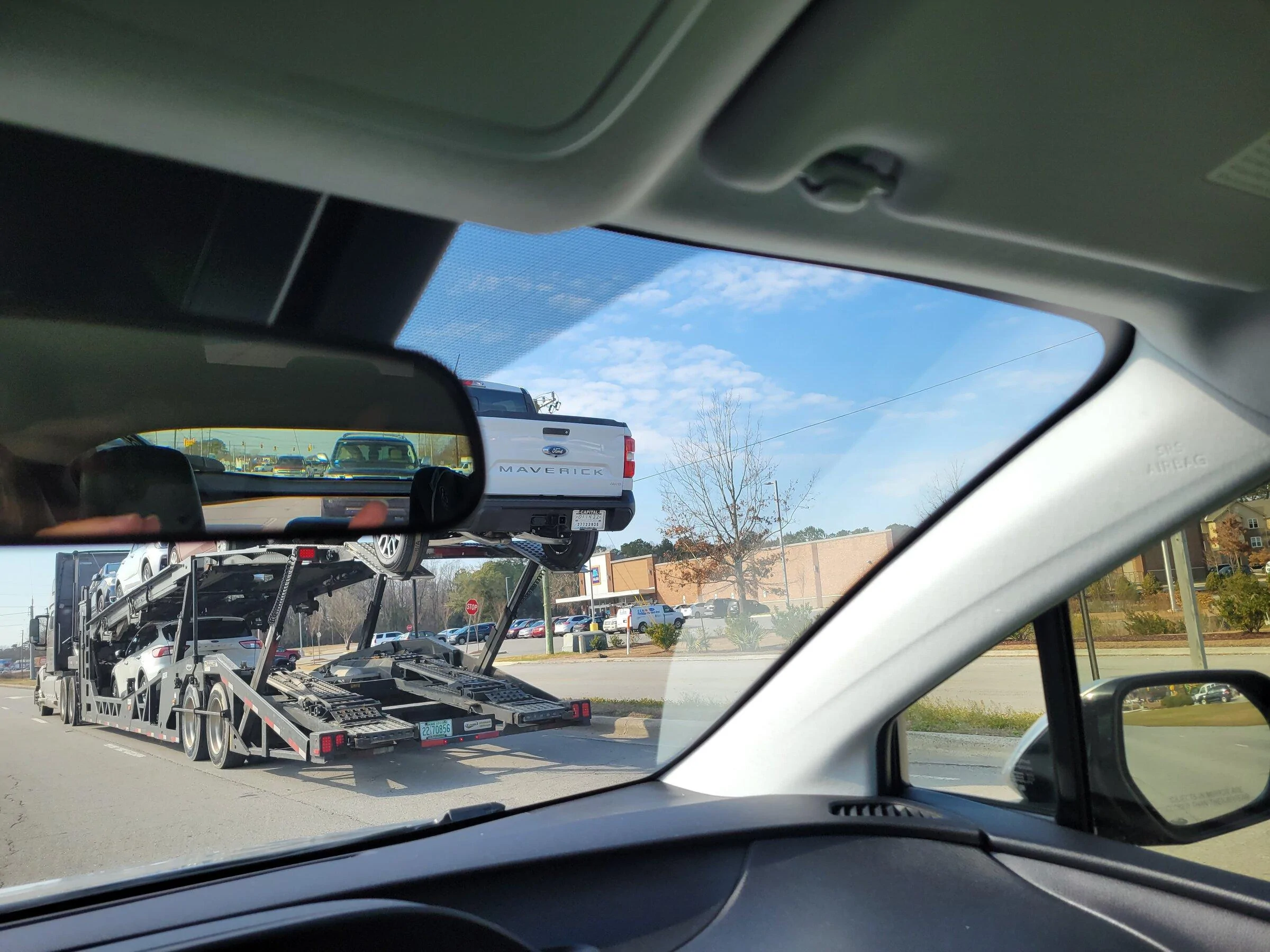Ford Maverick Three Mavericks being delivered in eastern NC today. 20220126_130011