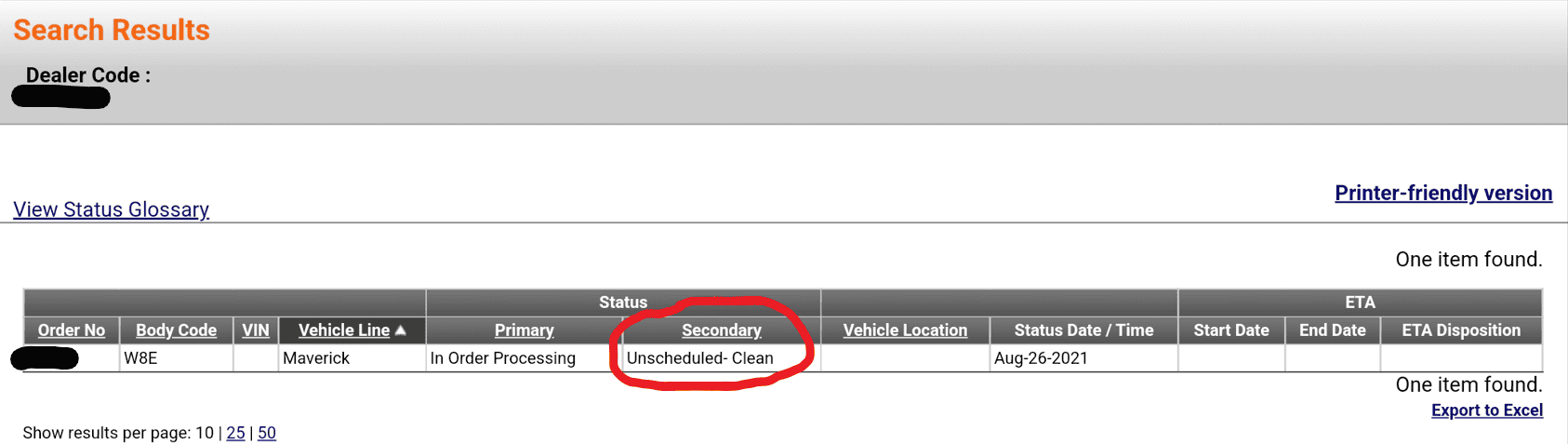 Ford Maverick Dealership called wanting to move order to MY23 view status