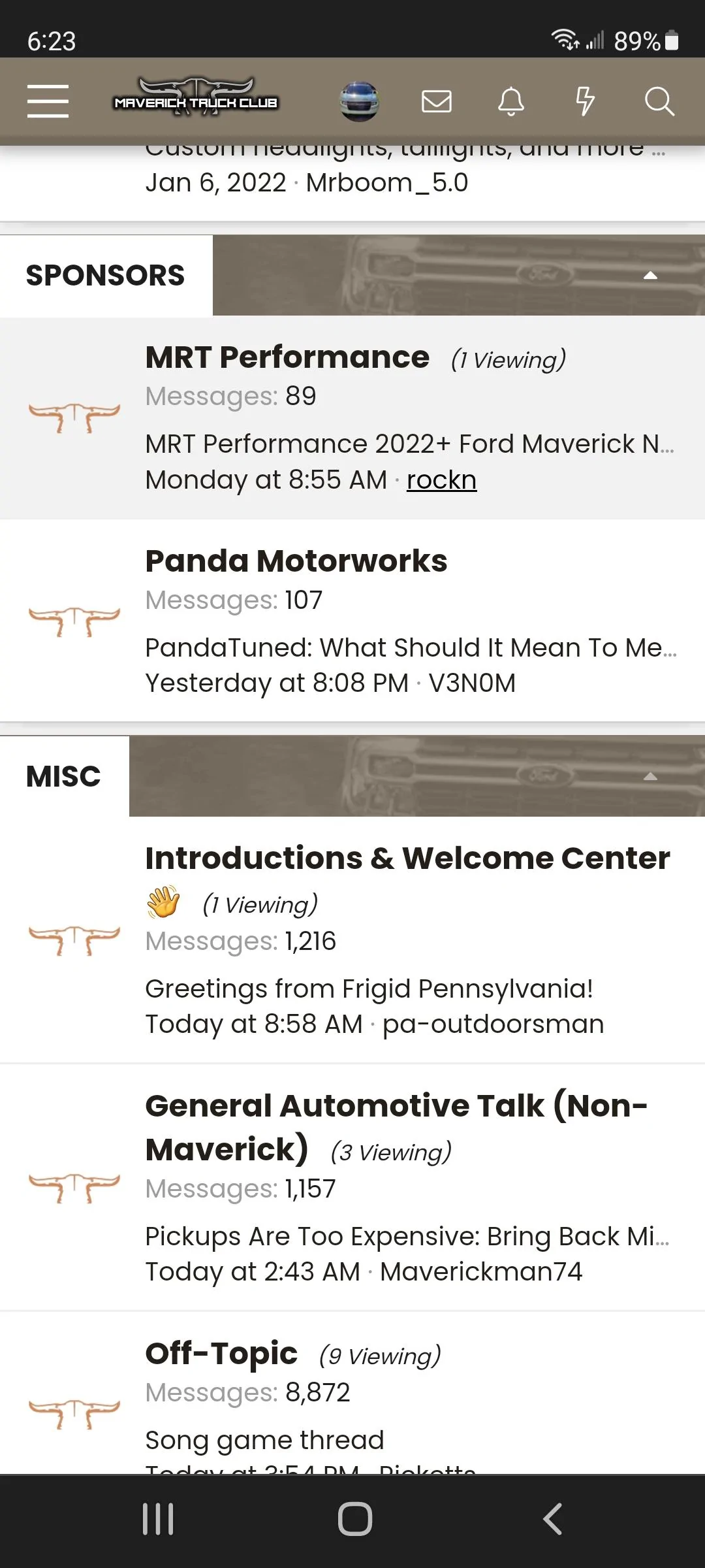 Ford Maverick CACTUS GRAY Maverick Photos Thread Screenshot_20220127-182339_Chrom