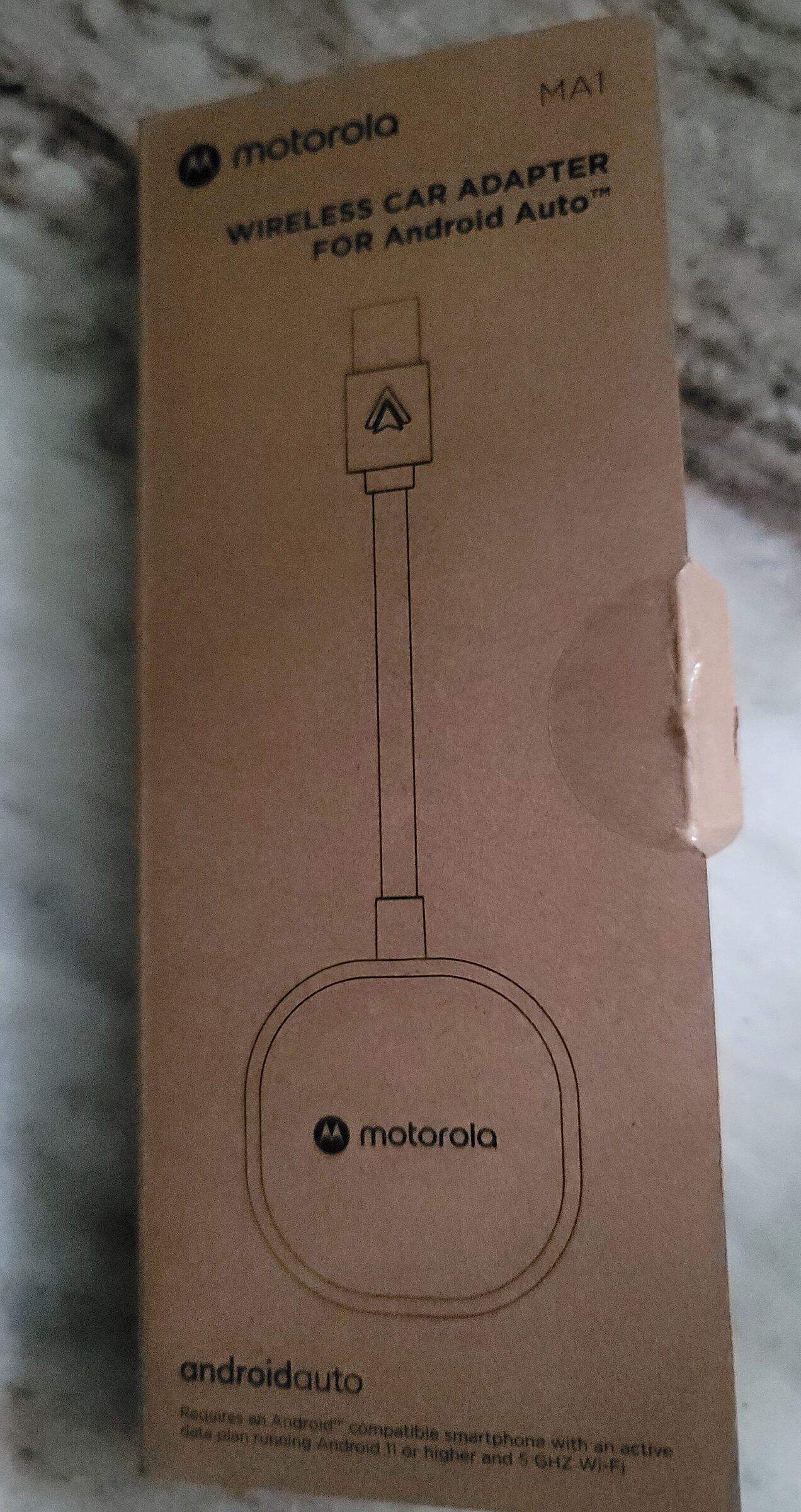 Ford Maverick Get Wireless Android Auto w/ Motorola MA1 USB Dongle -- reviews 20220128_085603