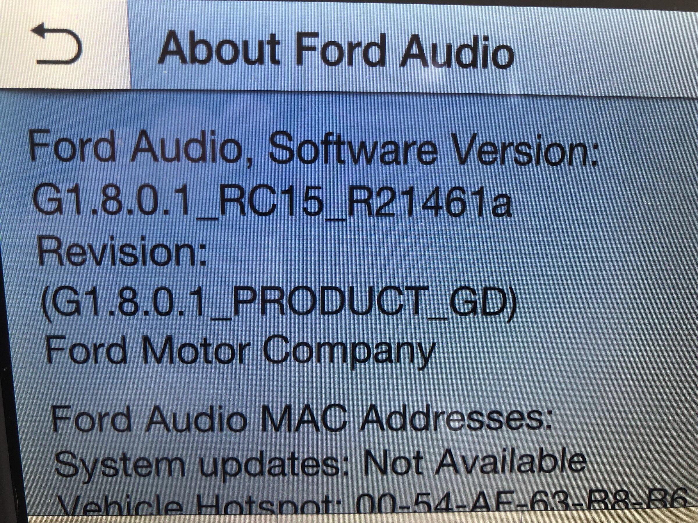 Ford Maverick Radio intermittently does not change stations FORD Update. 6D51BACE-B218-4A14-8BF2-02E50B7D1CA4