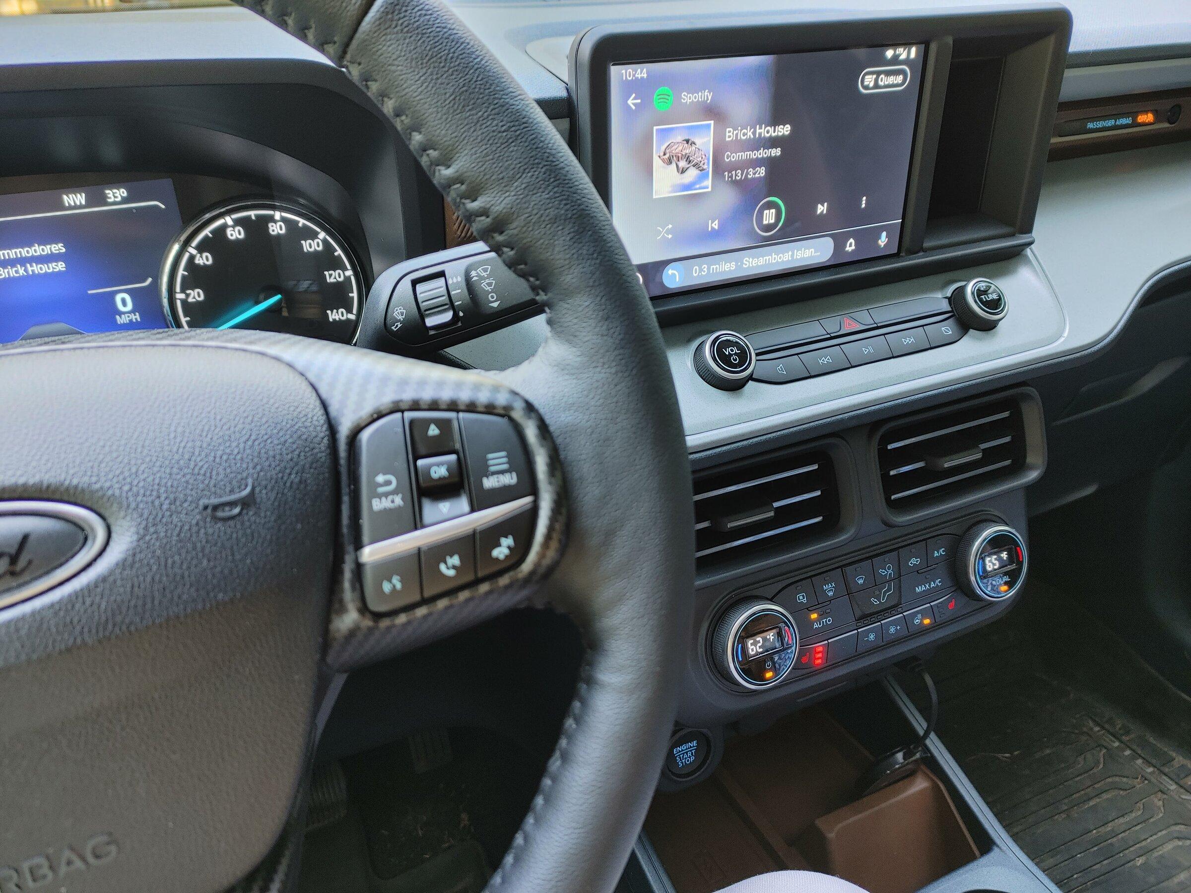 Ford Maverick Get Wireless Android Auto w/ Motorola MA1 USB Dongle -- reviews 20220128_104429_HDR