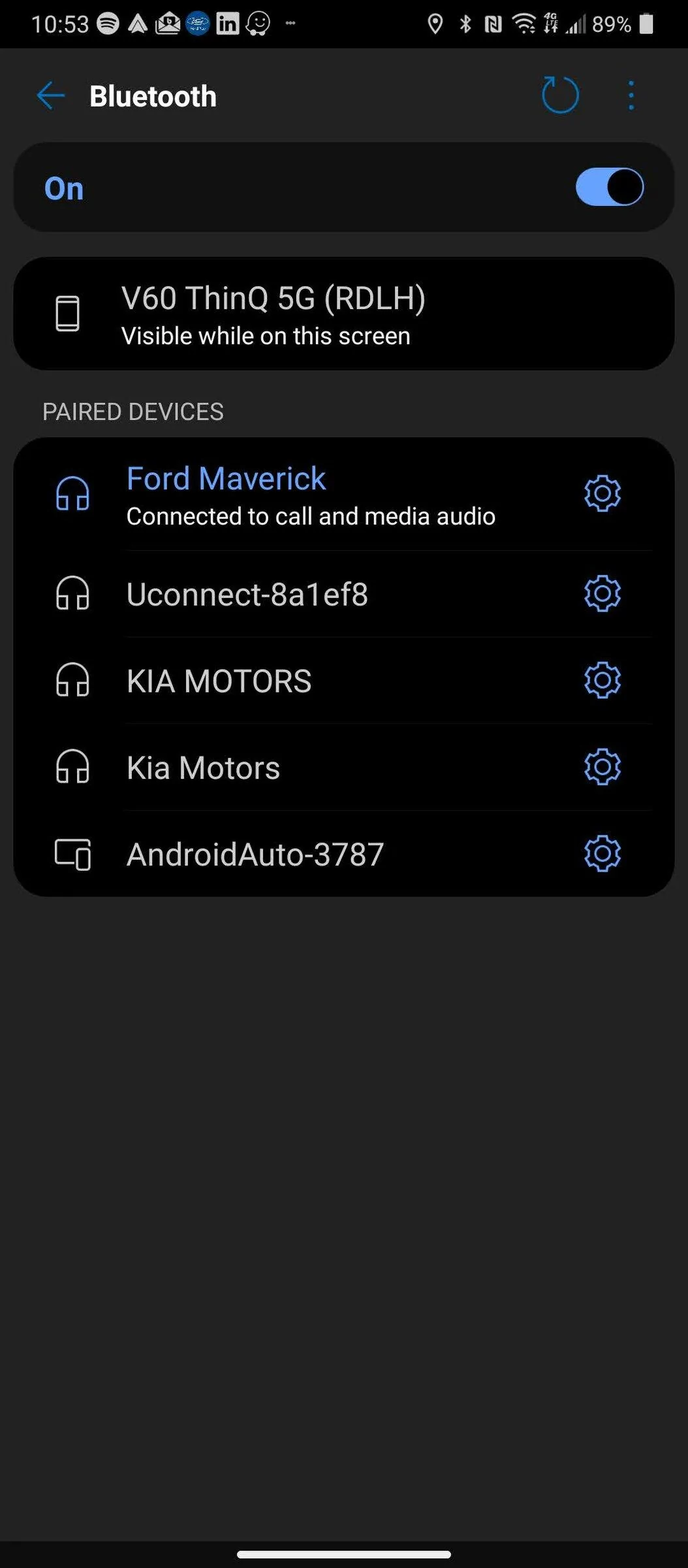Ford Maverick Get Wireless Android Auto w/ Motorola MA1 USB Dongle -- reviews Screenshot_20220128-105318