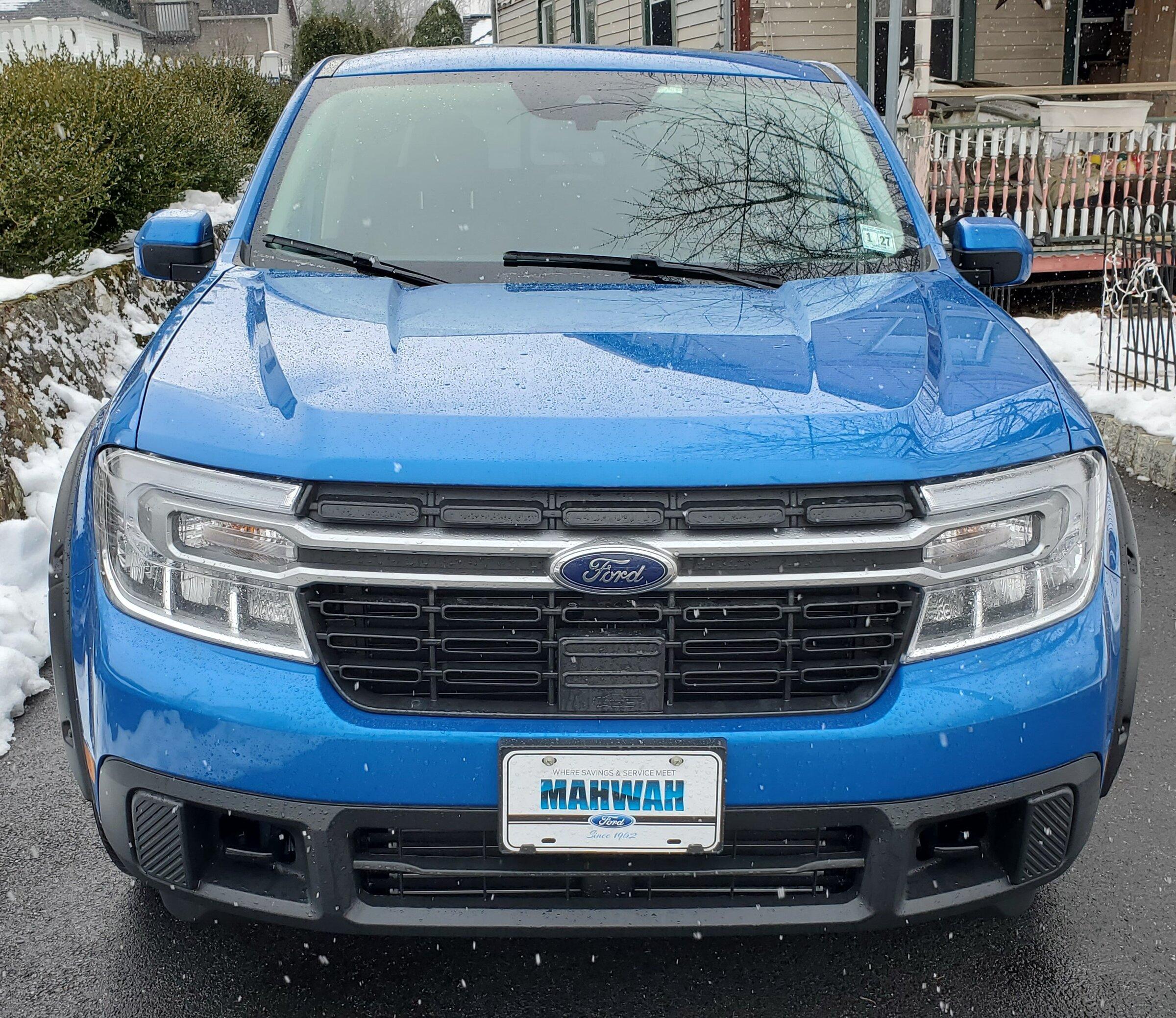Ford Maverick After 7-1/2 Months My Lariat Deluxe Has Arrived ! 20220128_121519