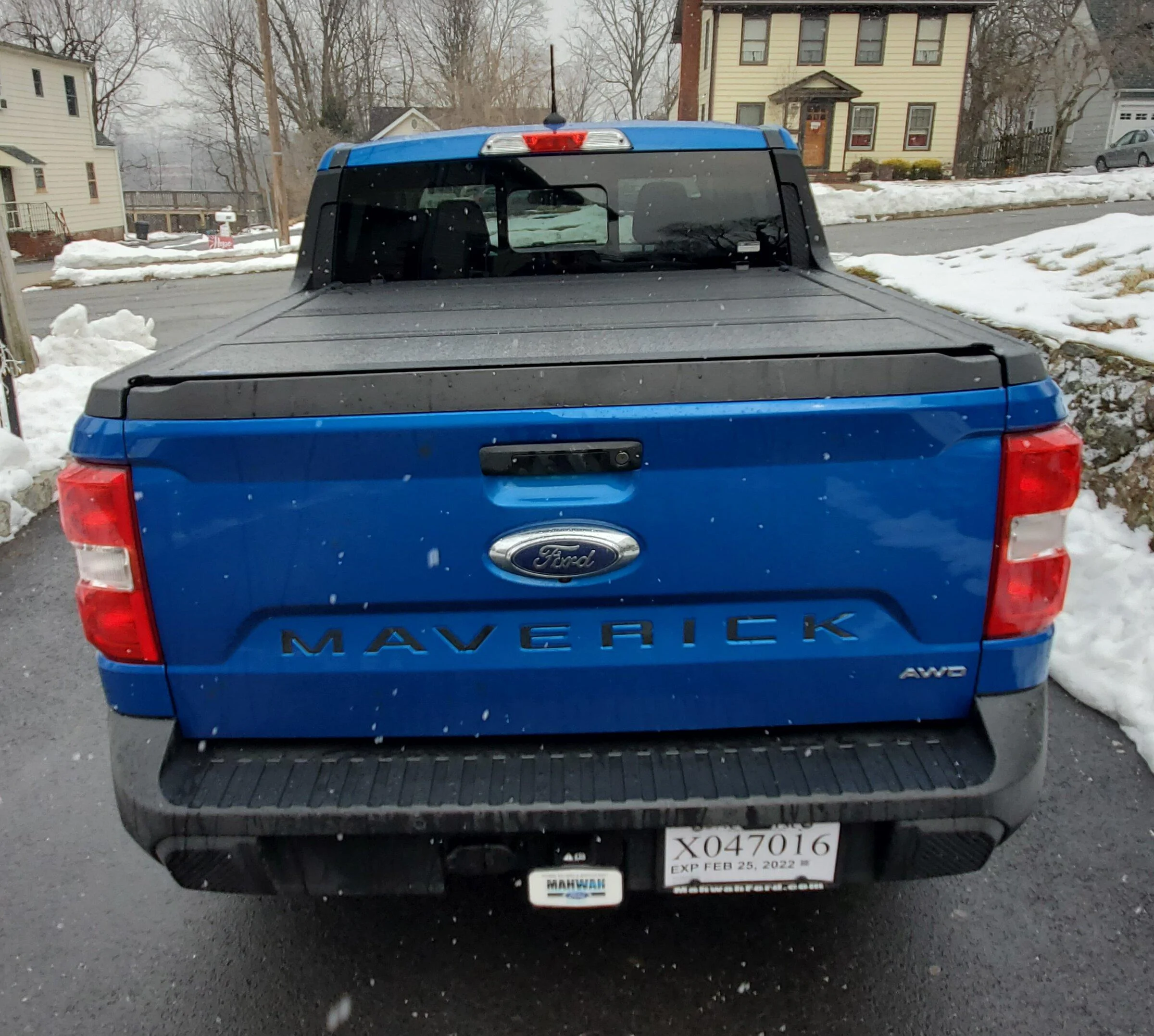Ford Maverick VELOCITY BLUE Maverick Photos Thread 20220128_121713