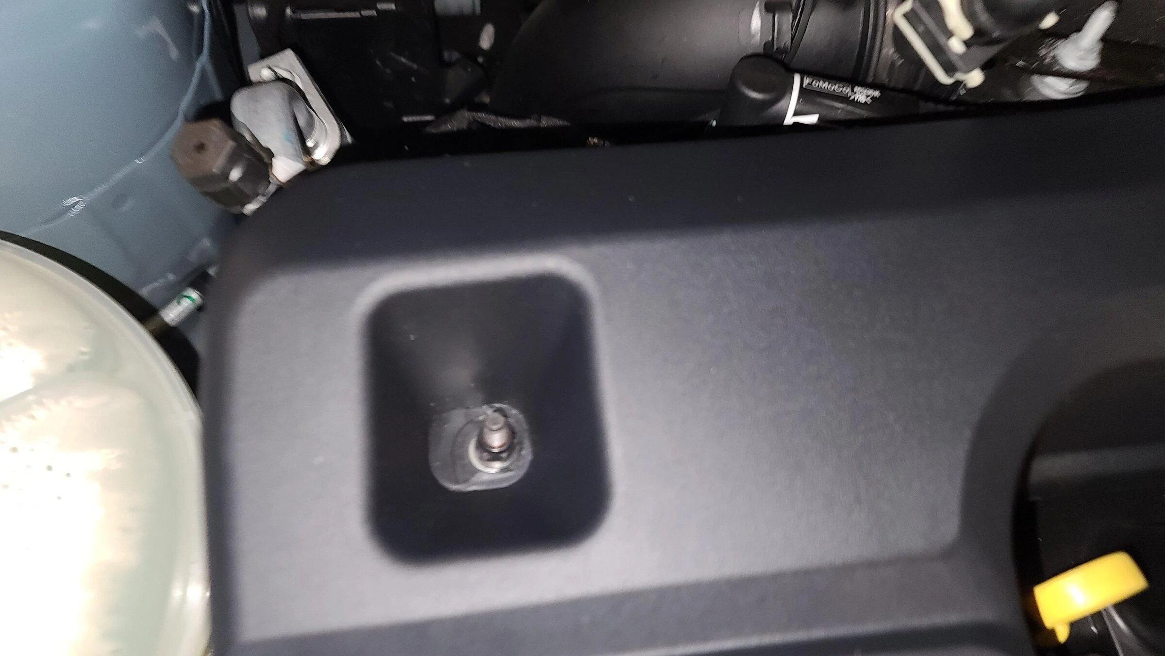 Ford Maverick Engine Cover installed in 2.0L Ecoboost Maverick engine bay (From Escape) 20220129_112343