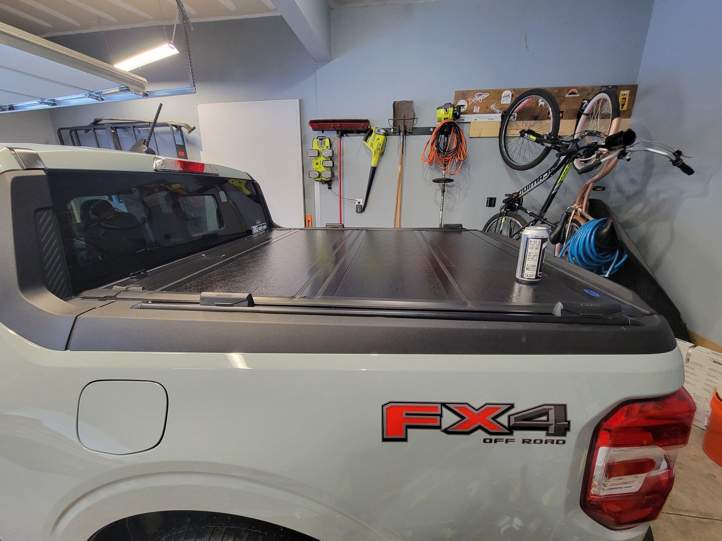 Ford Maverick Custom bed rack install 20220128_164036
