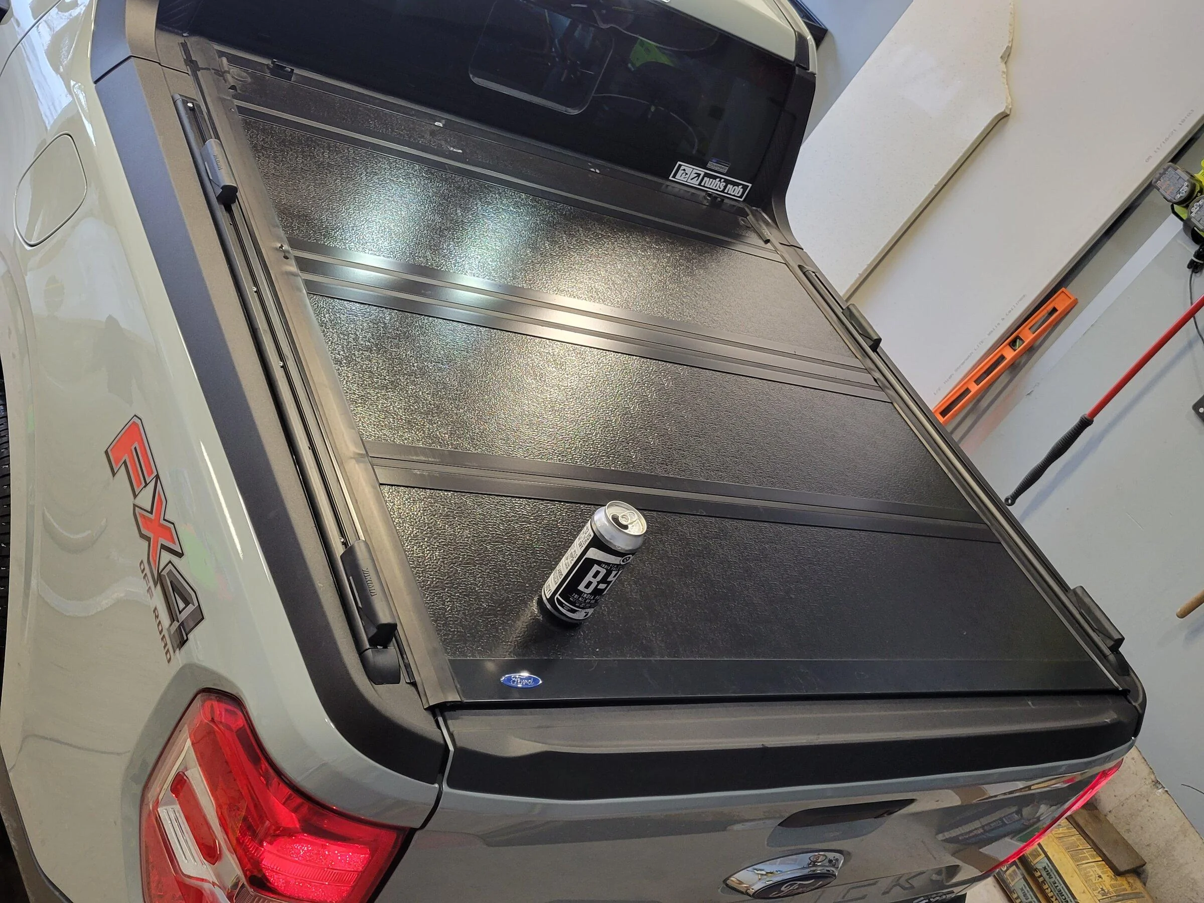 Ford Maverick Custom bed rack install 20220128_164025