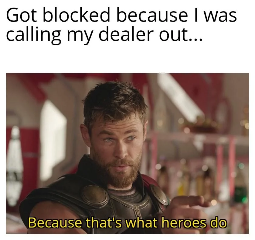 Ford Maverick My dealer blocked me Because Thats What Heroes Do 29012022212135