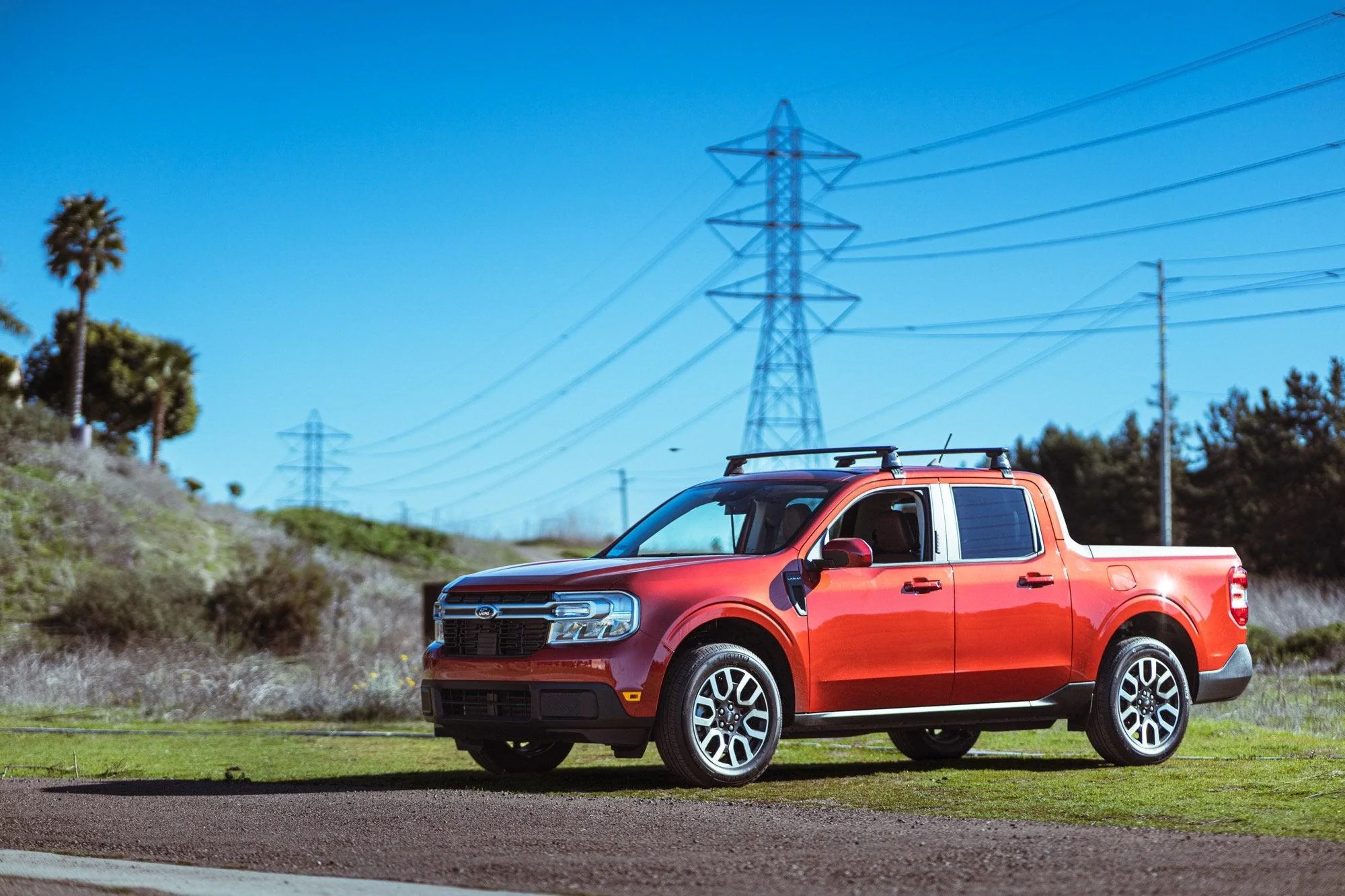 Ford Maverick HOT PEPPER RED Maverick Photos Thread Roof Racks on Hot Pepper Red Maverick