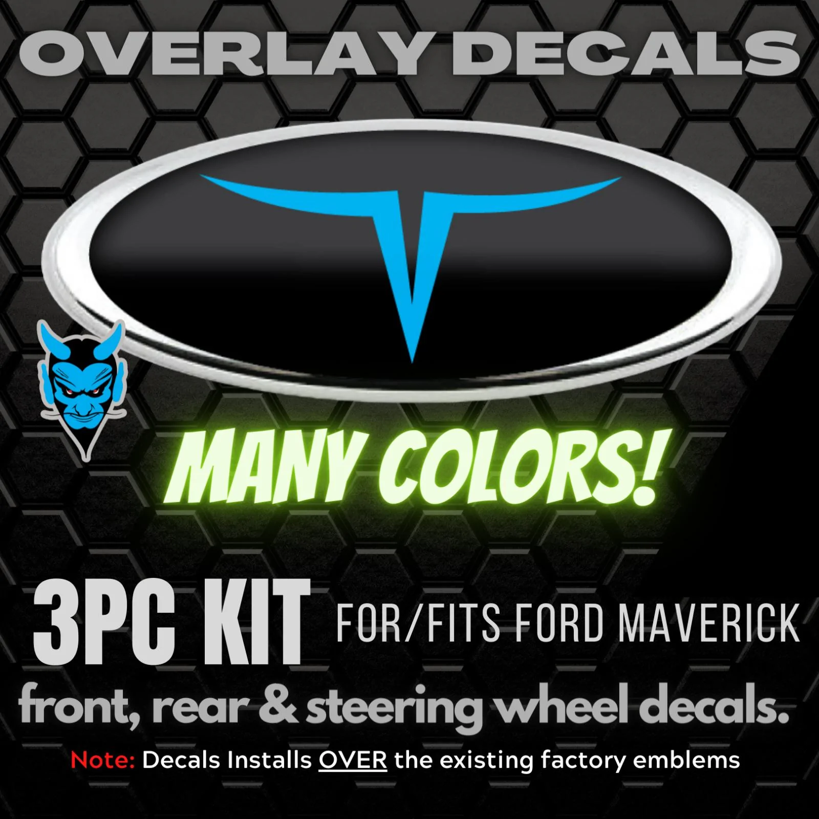 Ford Maverick Emblem - What do you think s-l1600