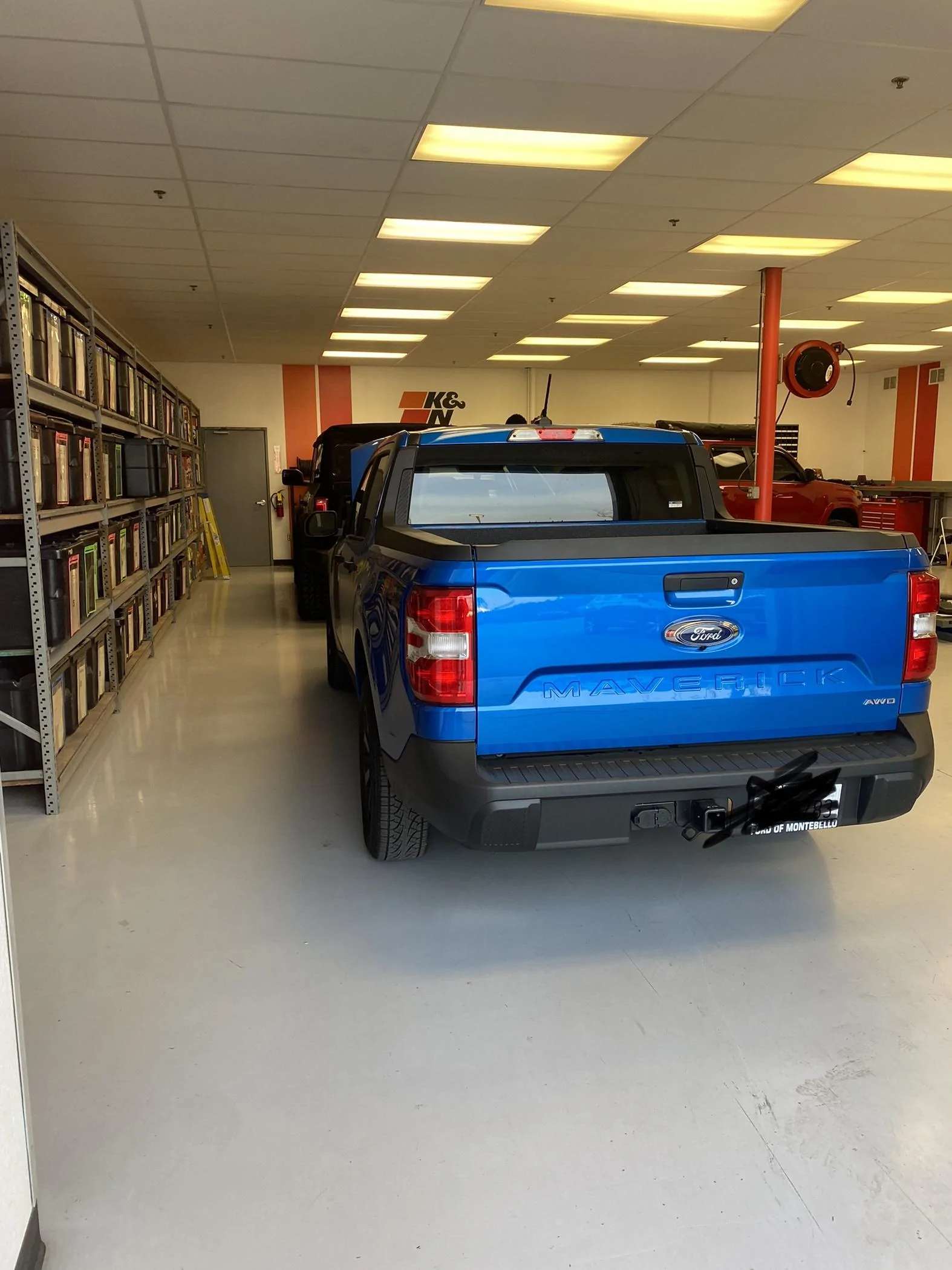 Ford Maverick Maverick dropped off at K&N 1AD5CB8E-C117-46F3-B448-9910BBB1F750