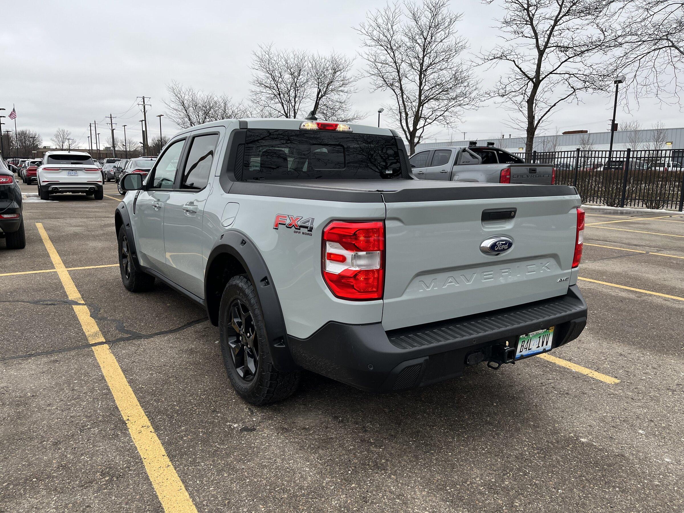 Ford Maverick RealTruck.com Bushwacker Fender Flares IMG-5795