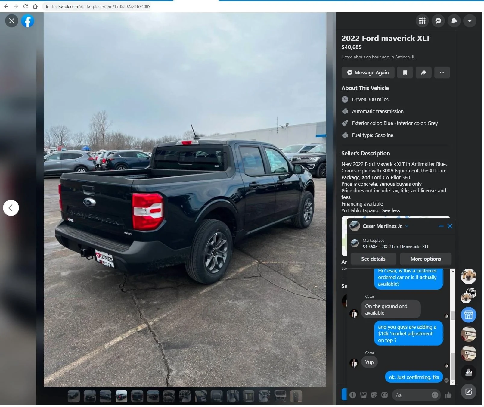 Ford Maverick Dealer Markup kunes
