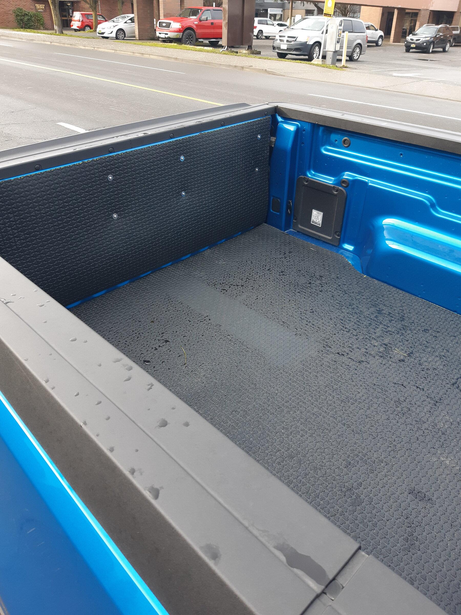 Ford Maverick Factory Drop-in Bedliner Kit -- specs, part numbers, install instructions Maverick Truck Bed