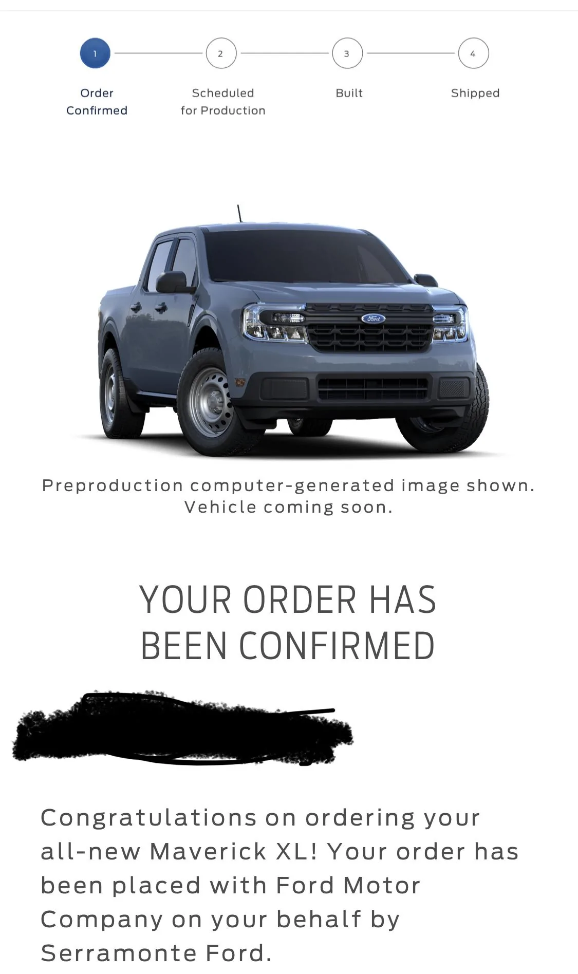 Ford Maverick Retail Order Verification Process? 1F0A8DB0-E23E-4815-8E38-3D6CE6949911