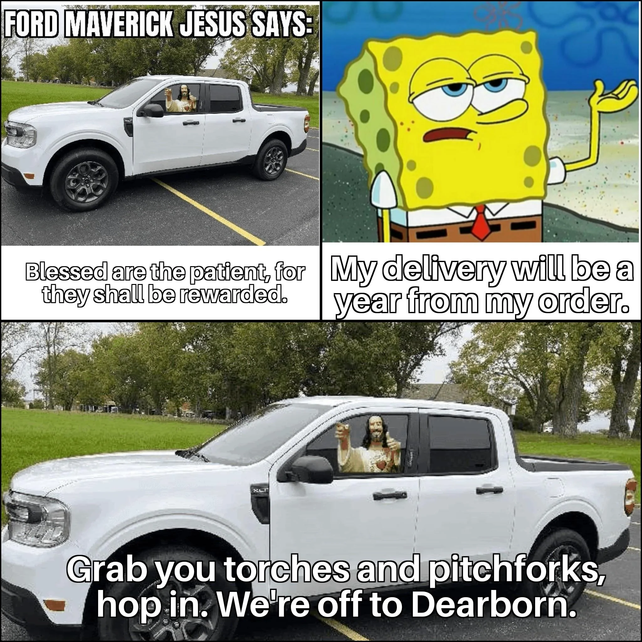 Ford Maverick Maverick Memes -  fun diversion while we wait [ ** NO POLITICS ** ] ZomboMeme 02022022060841