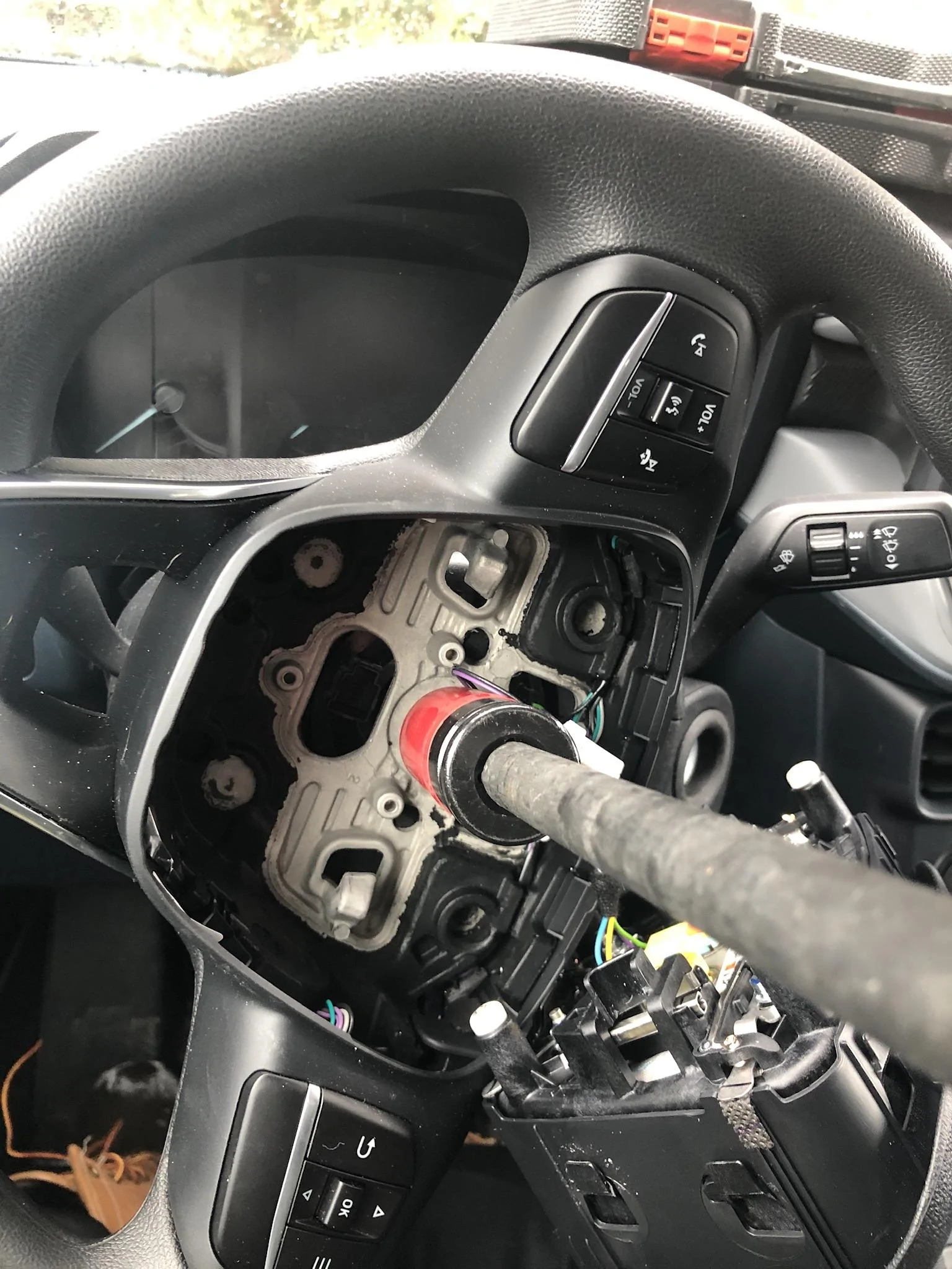 Ford Maverick Factory Cruise Control Enabled + Escape Steering Wheel Installed on HYBRID XL Maverick 776C1583-BE82-4920-A04E-77F9D1E653C6