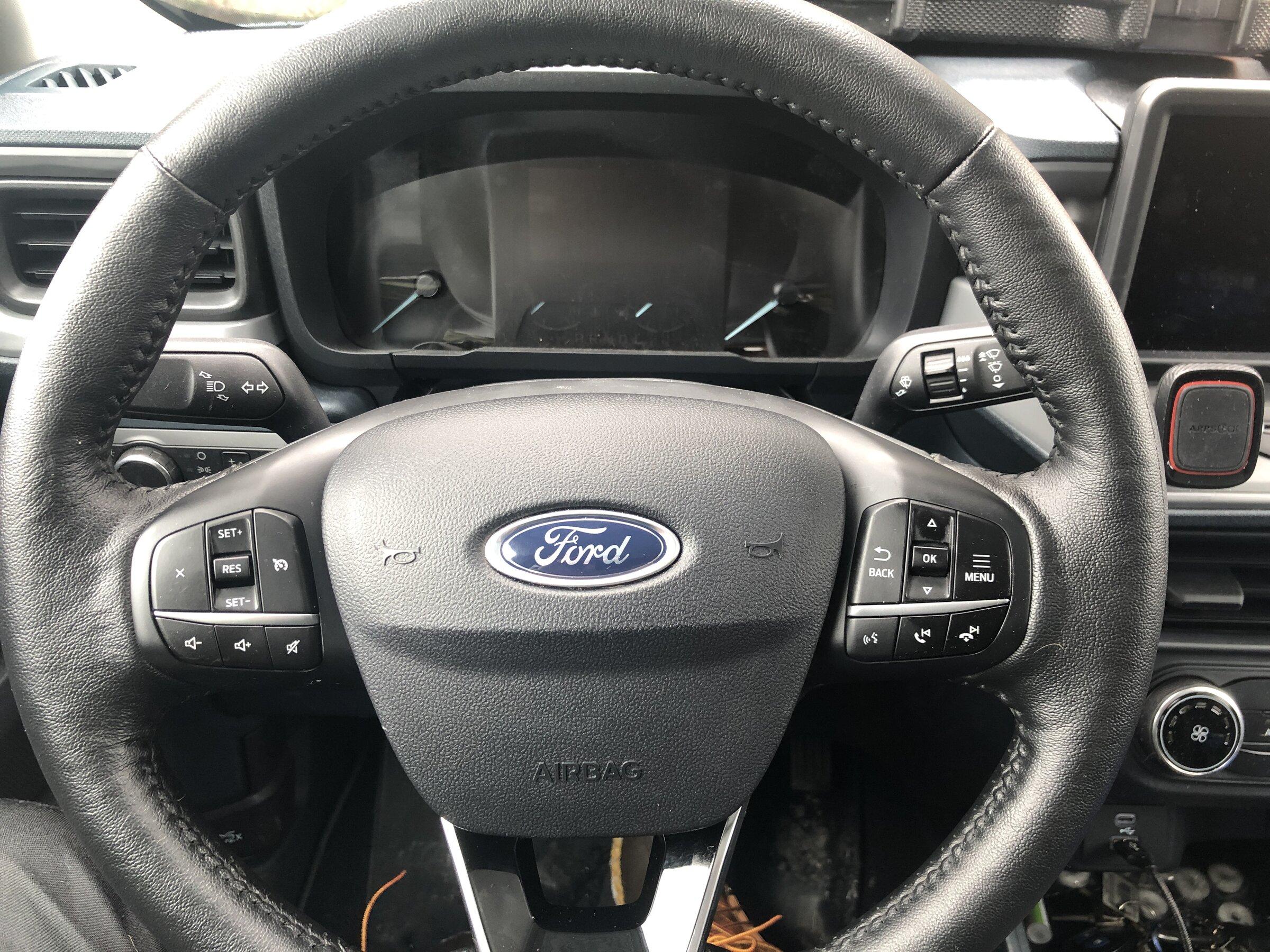 Ford Maverick Factory Cruise Control Enabled + Escape Steering Wheel Installed on HYBRID XL Maverick 1FA0BE3D-FAF2-4328-903B-D748E0ABECF3