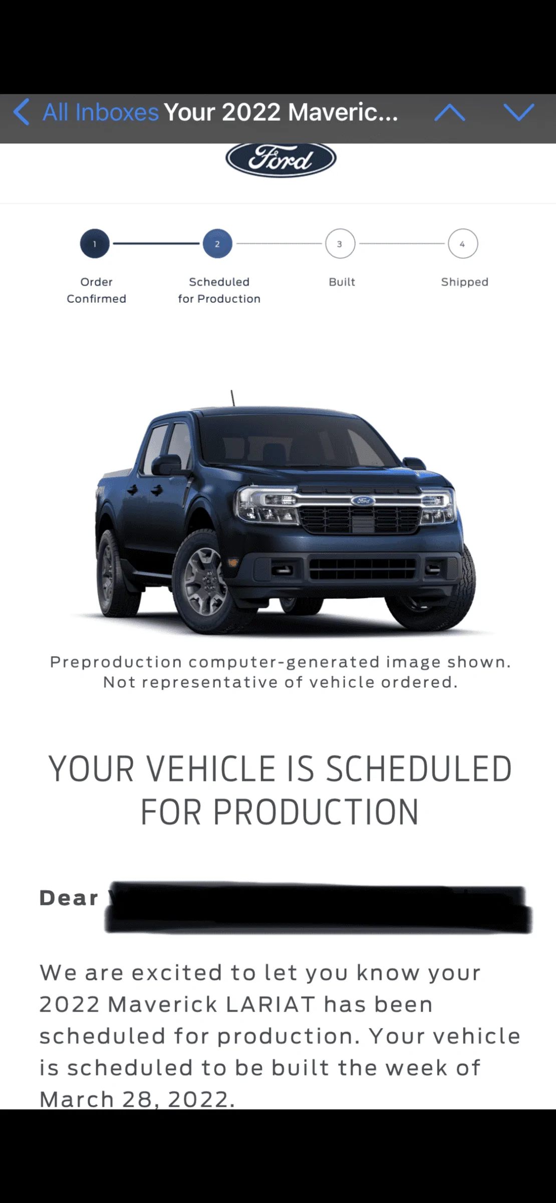 Ford Maverick 📣 2/3 Scheduling Email Received Group [EMAILS NOW ARRIVING!] F45A71F2-66D2-4A00-89C6-FD98464F8591