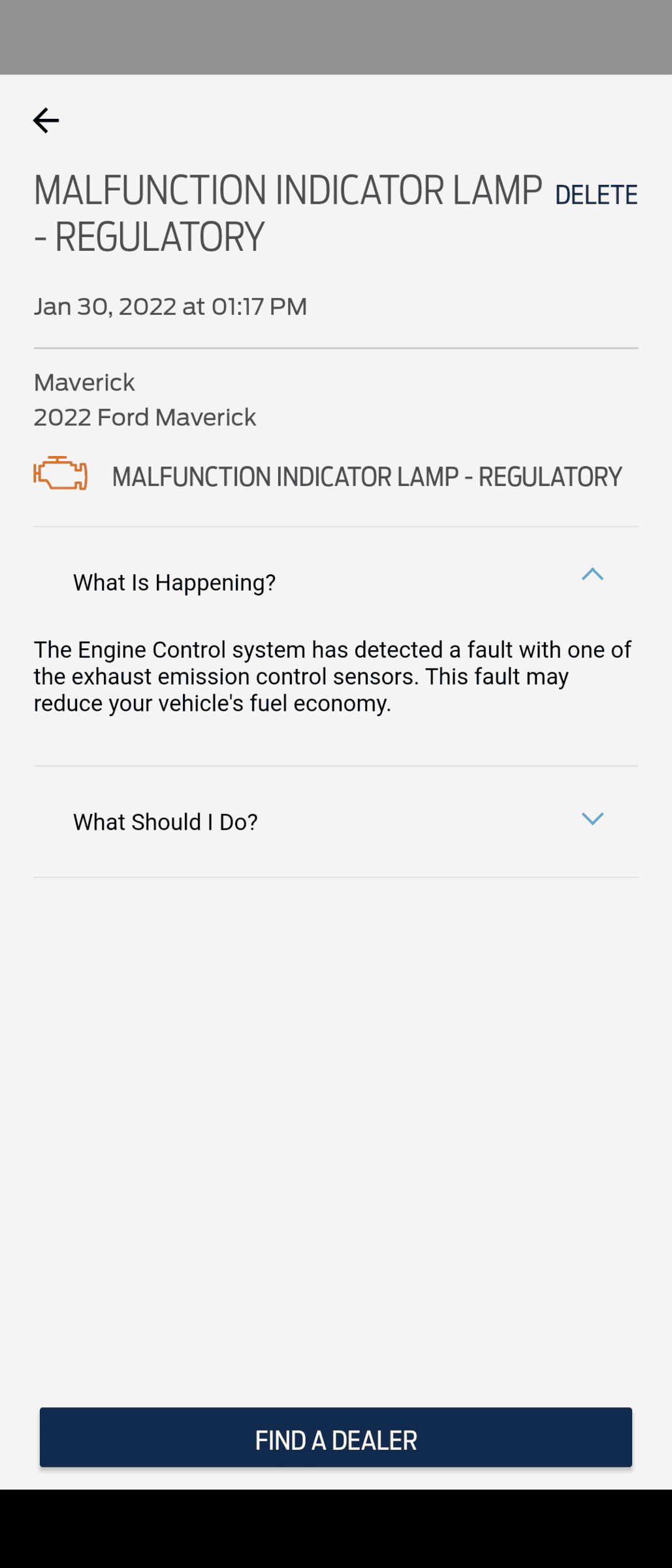 Ford Maverick Water getting in 02 sensors Screenshot_20220203-133855