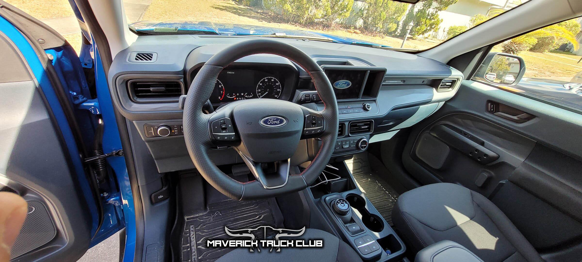 Ford Maverick Fiesta ST Steering Wheel Gives Maverick Interior a Sportier Touch 20220202_124953 (1)