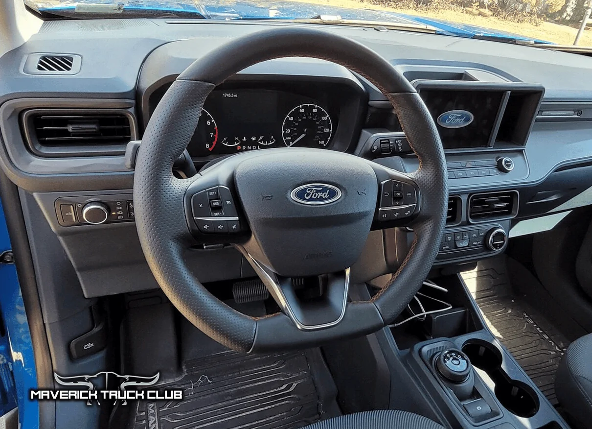 Ford Maverick Fiesta ST Steering Wheel Gives Maverick Interior a Sportier Touch 20220202_124953