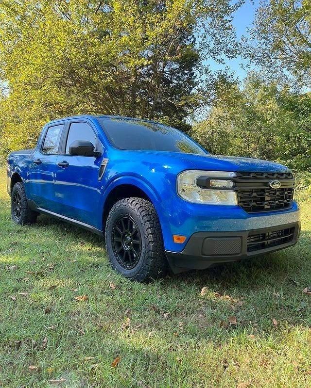 Ford Maverick Aftermarket / Custom Wheels & Tire Photos and Specs (on Maverick) -- Add Yours phaequipt-foxtrot-17-22-wheels-on-the-maverick-