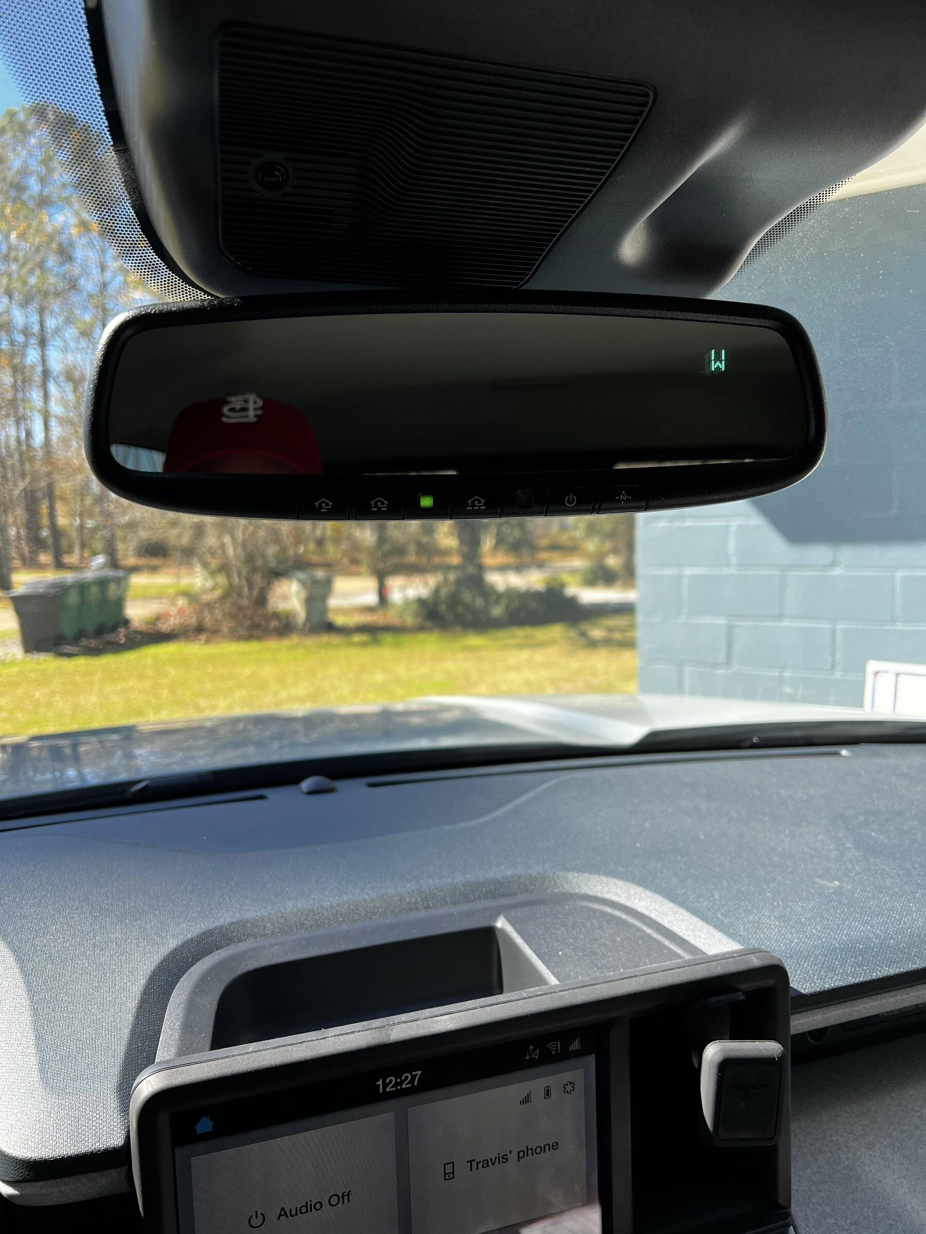 Ford Maverick Cheap auto-dimming, homelink mirror 06AFCFF8-DAD0-46E7-B9FF-1D1D1BA19571