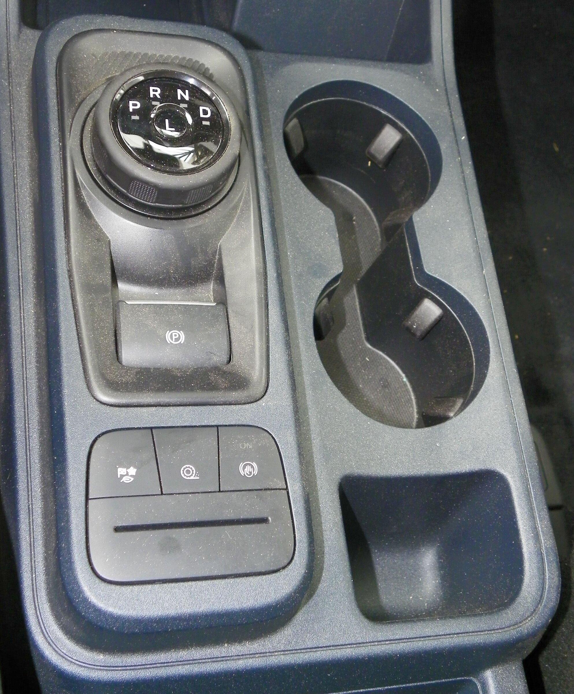 Ford Maverick Automatic Transmission Creep Center Console.JPG