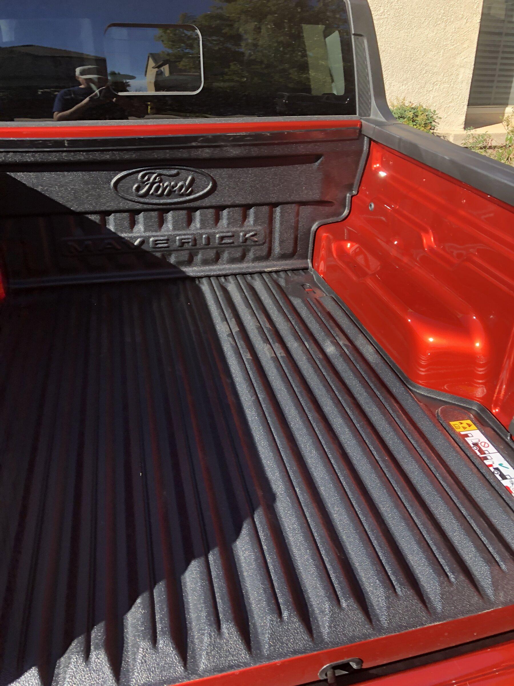 Ford Maverick Factory Drop-in Bedliner Kit -- specs, part numbers, install instructions B22C1C71-2A81-4D49-AC38-A75404578FC6