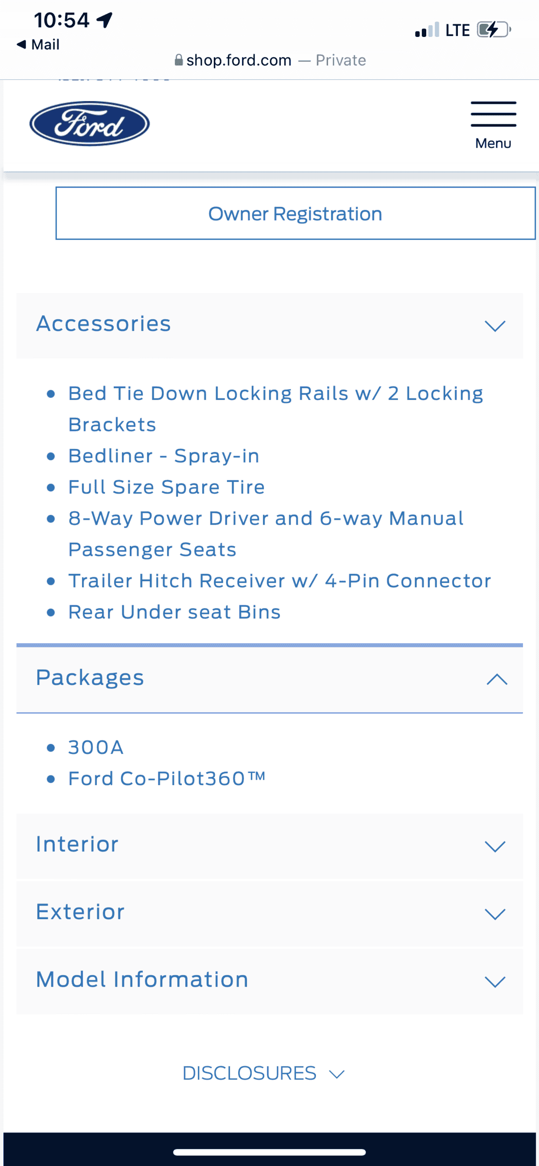 Ford Maverick Luxury Package Missing E252196D-366C-40EB-AEEA-D2D1D8B96783