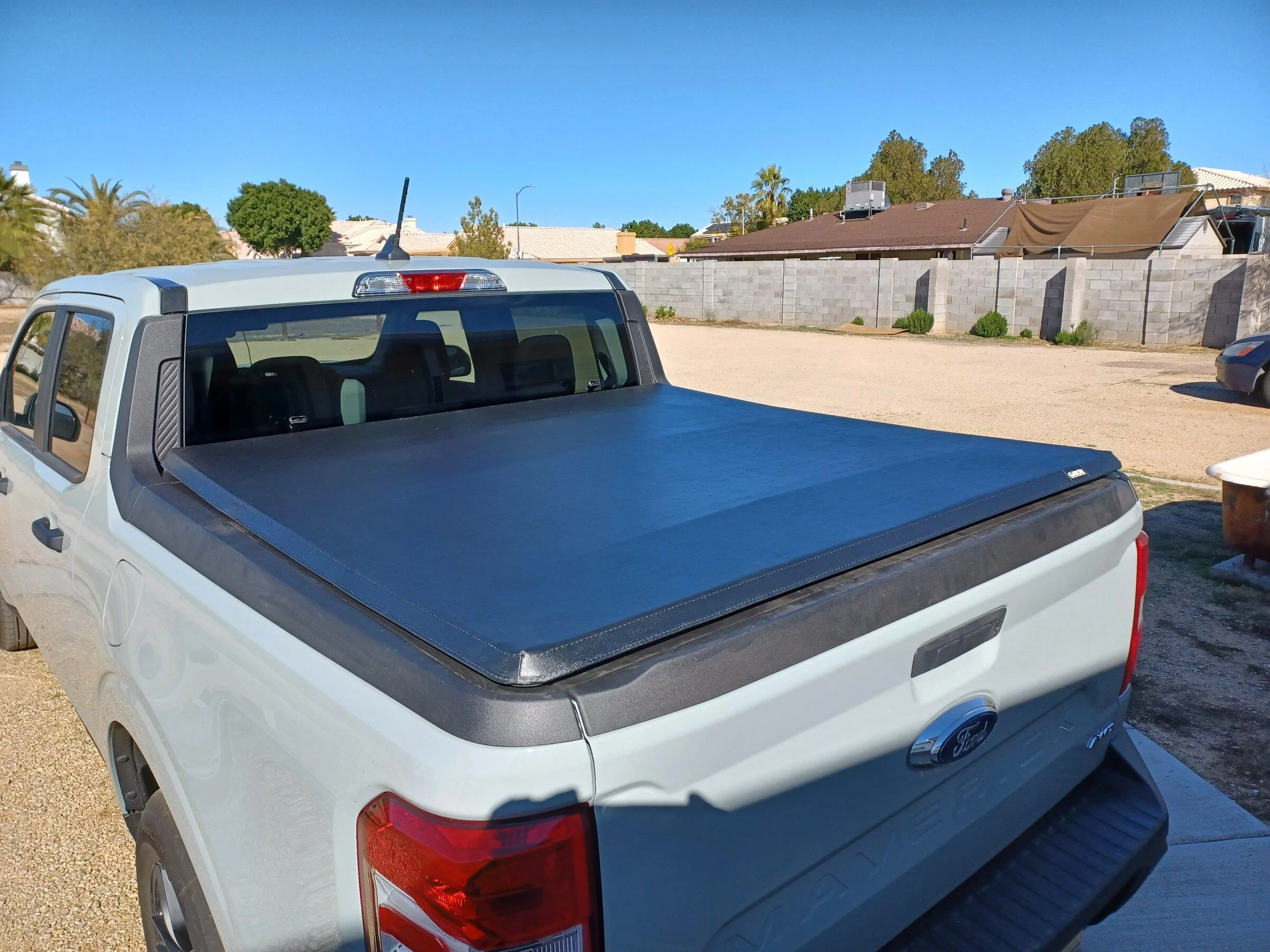 Ford Maverick Latest add ons, cover, d-rings and tailgate letters. cover 4