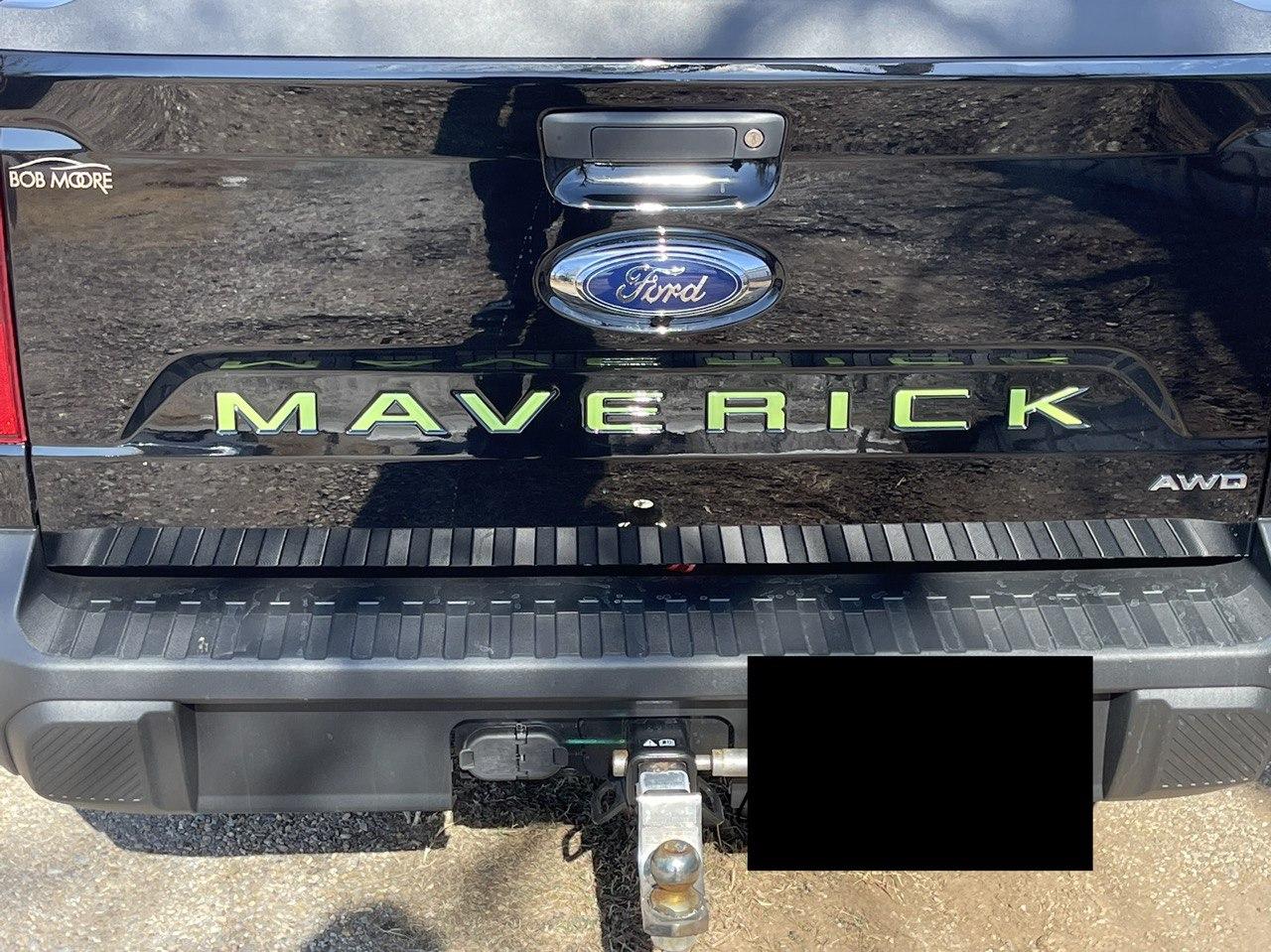 Ford Maverick Better alternative for Tailgate Lettering 1644210895618