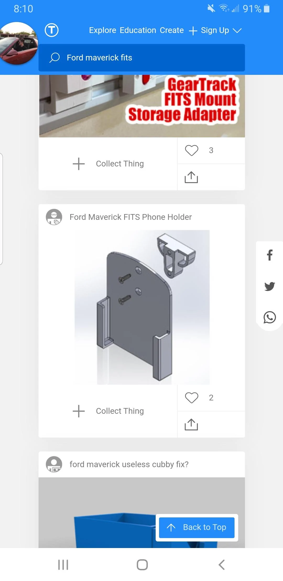 Ford Maverick Anybody on here do 3D printing? Screenshot_20220203-081018_Samsung Internet