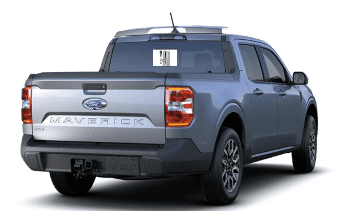 Ford Maverick Why I got the sliding rear window. MavTa