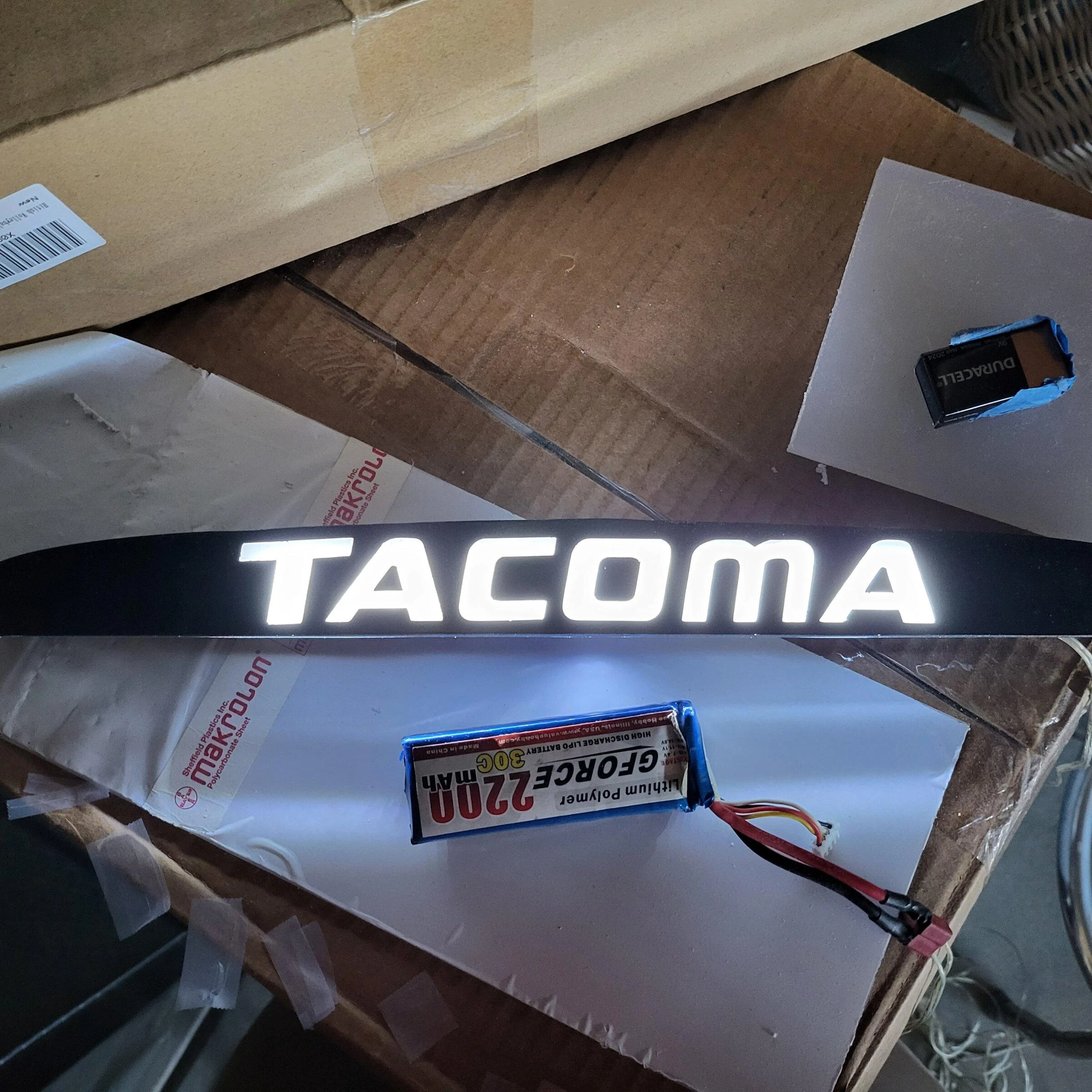 Ford Maverick Hood scoop light bar? 20220125_103331