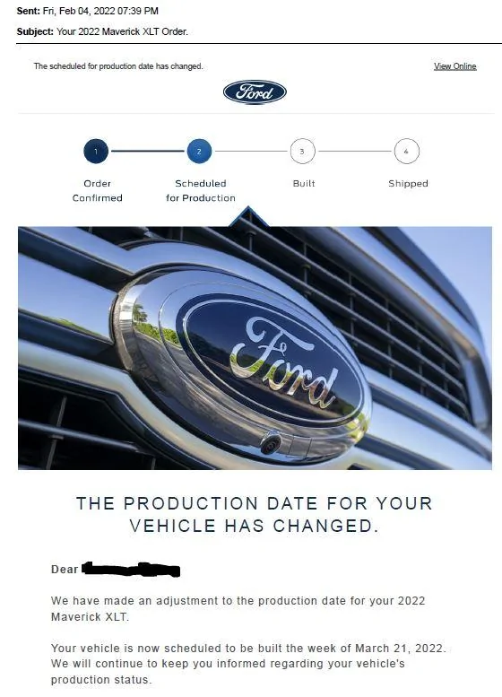 Ford Maverick 🧭 Maverick Build & Tracking Links Captur