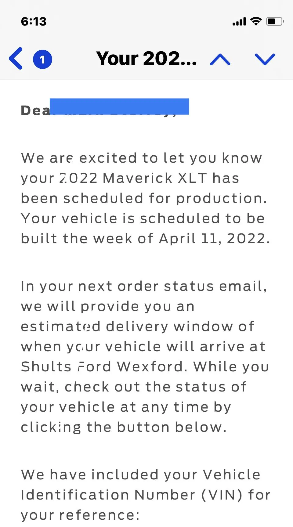 Ford Maverick Pennsylvania orders? 2030105B-EDD2-4902-AE94-A63C26886519