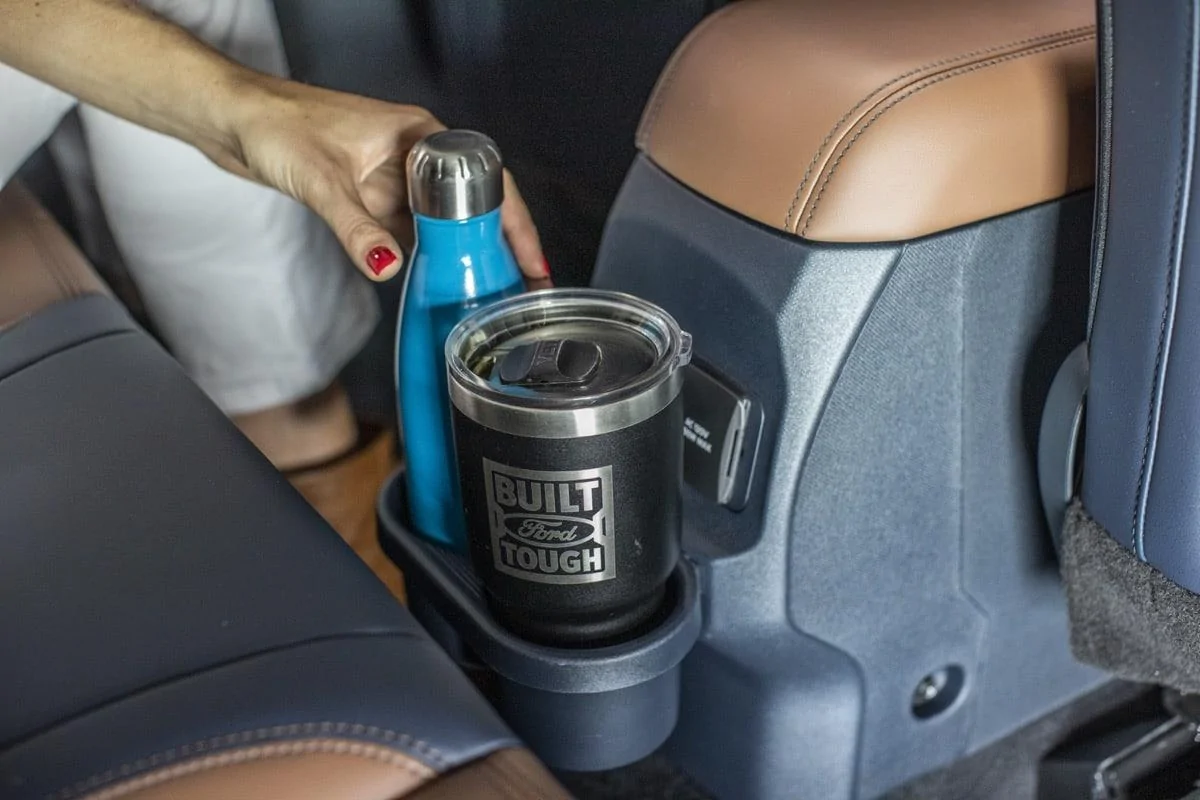 Ford Maverick What is this slot? Available-Maverick-Cupholder-