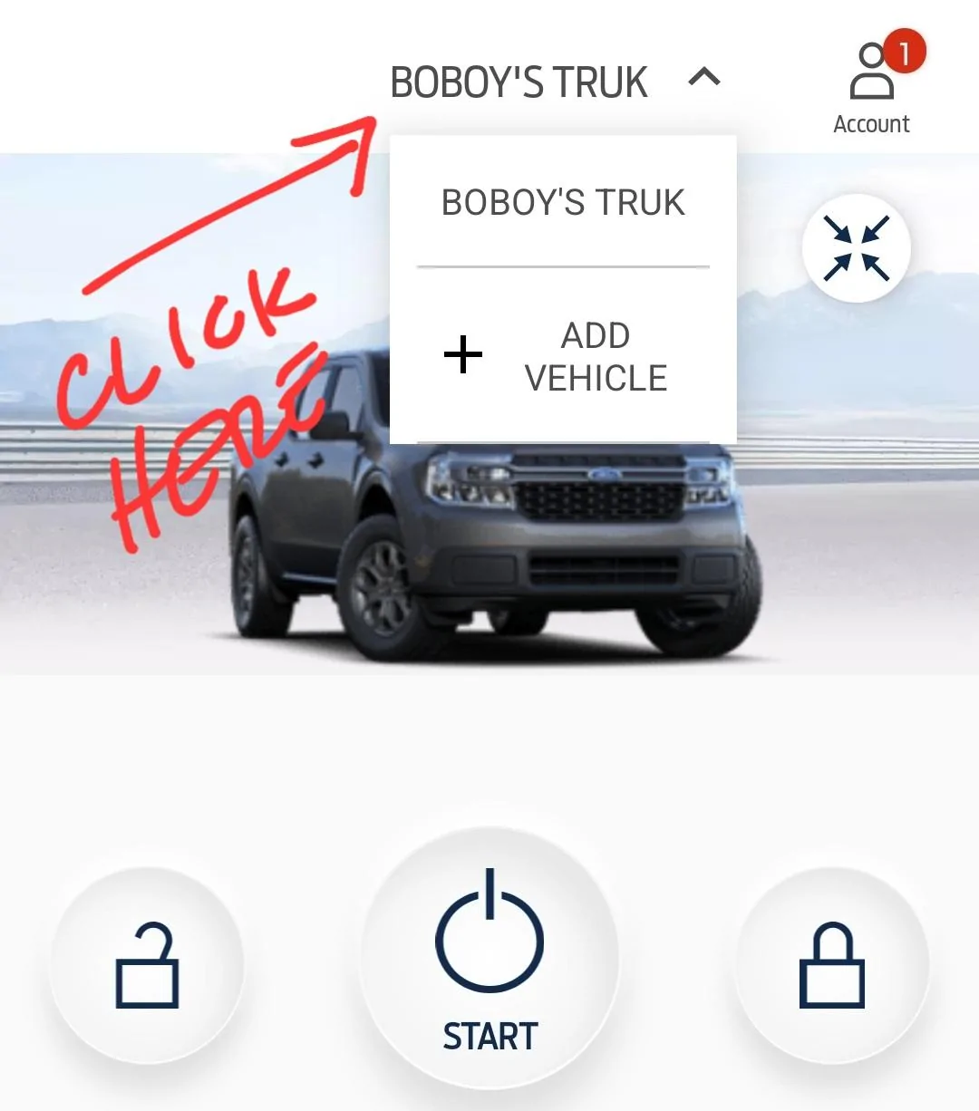 Ford Maverick Add vehicle to app Screenshot_20220210-192716_FordPass