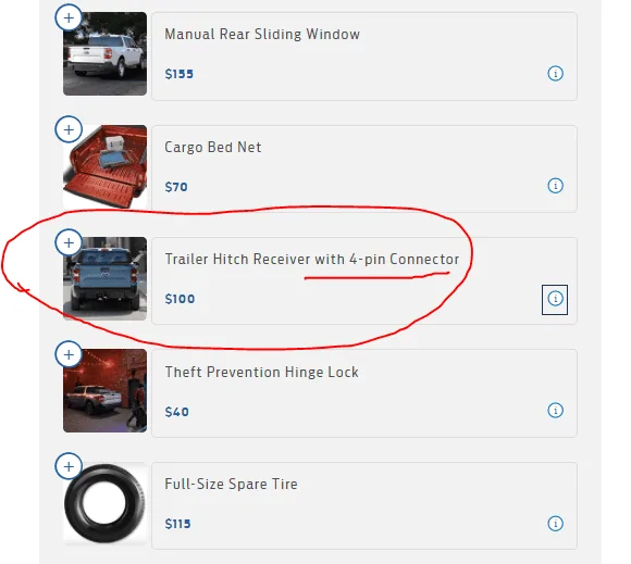 Ford Maverick Trailer Hitch Receiver, 4-pin or Not? 1644596279081
